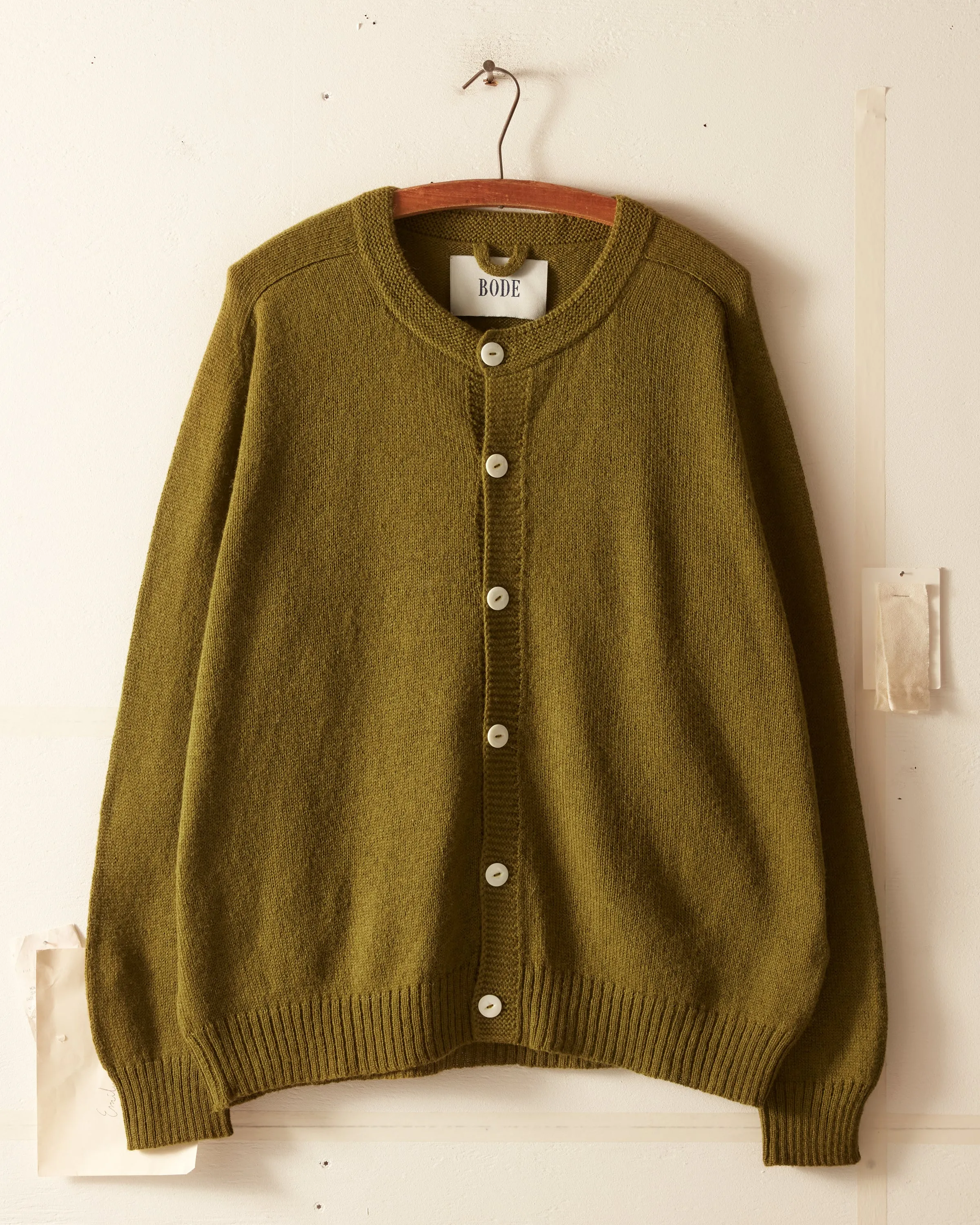 Orchard St. Cardigan - Green sold by BODE product image thumbnail 2