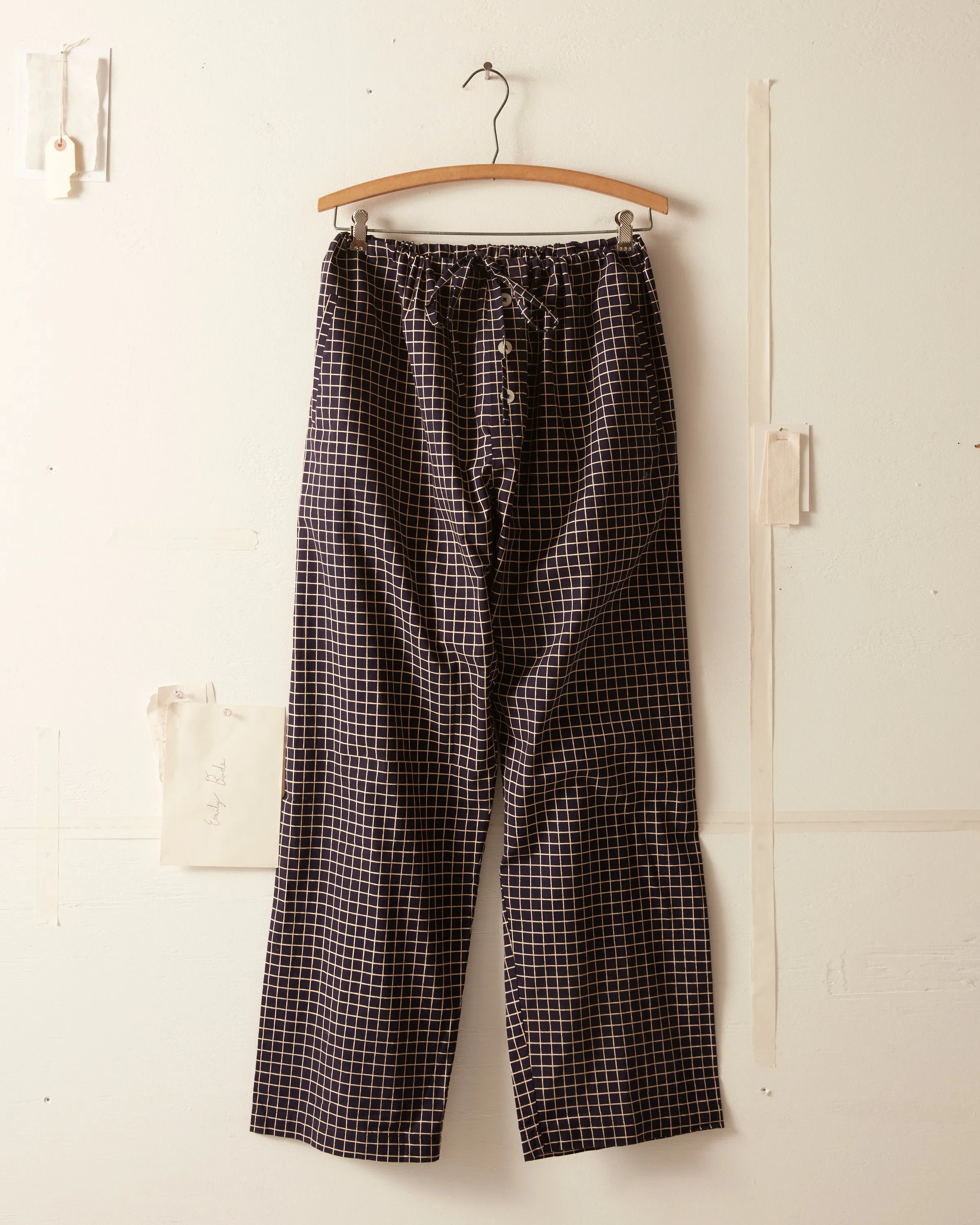 Midnight Grid Pajama Pant sold by BODE product image thumbnail 3