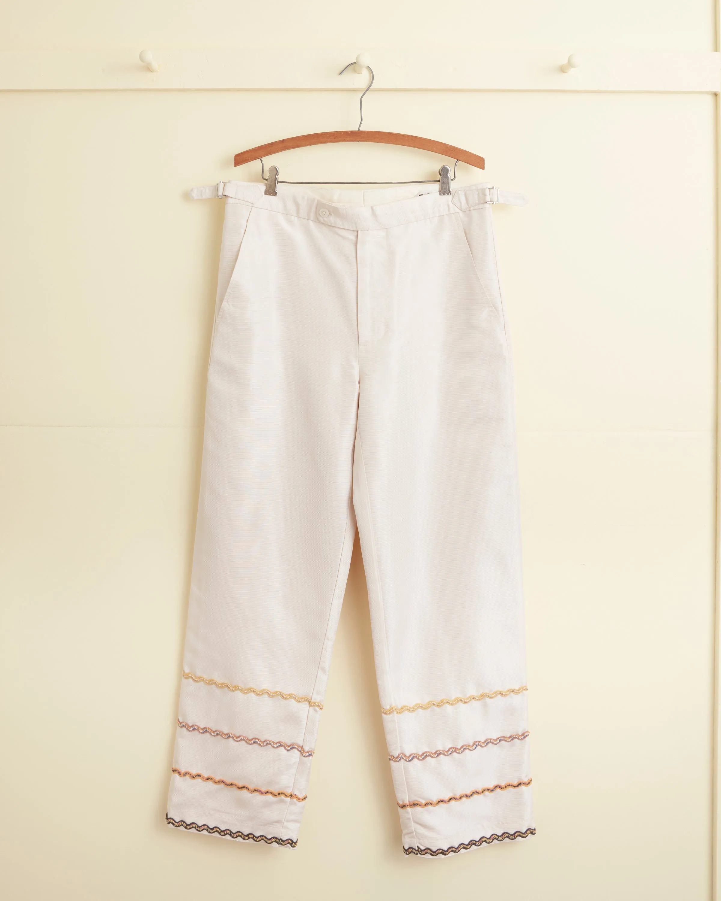 Rickrack Stripe Trousers sold by BODE product image thumbnail 4