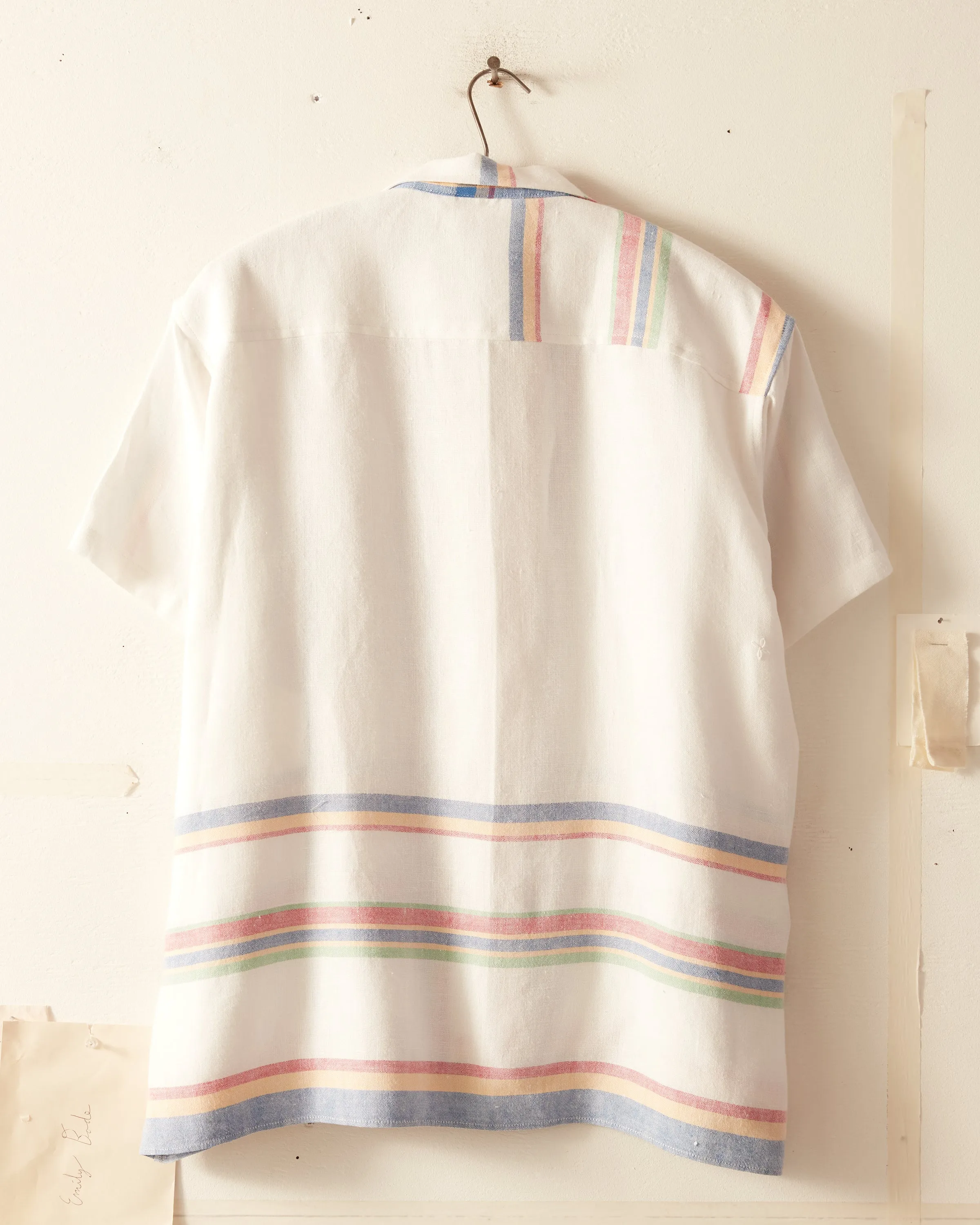 Oxford Check Short Sleeve Shirt - S/M sold by BODE product image thumbnail 3