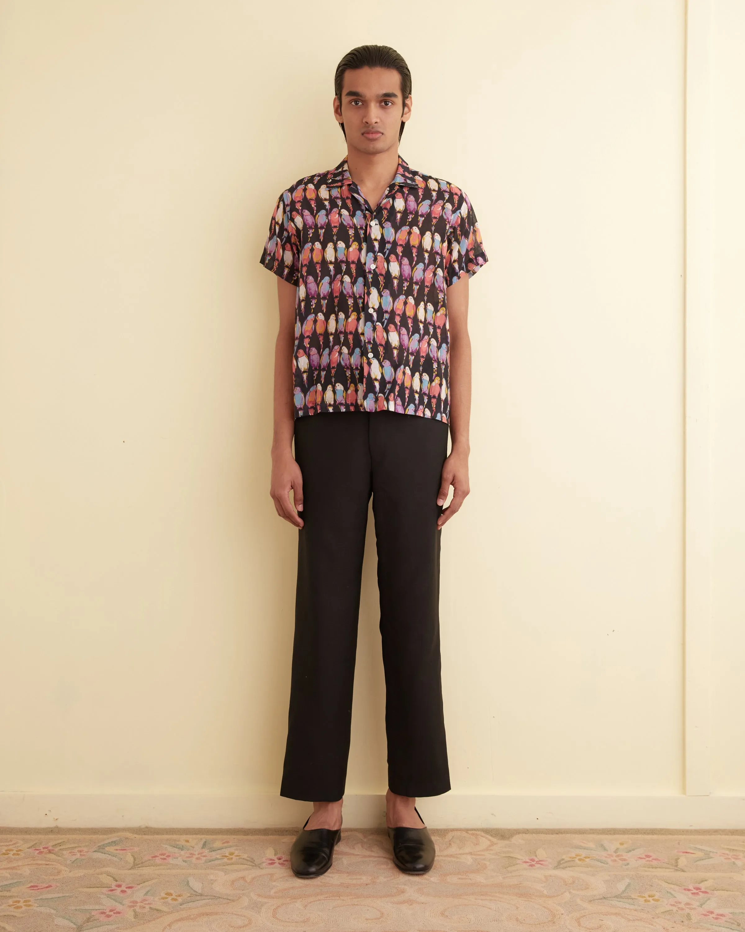 Parakeet Short Sleeve Shirt sold by BODE