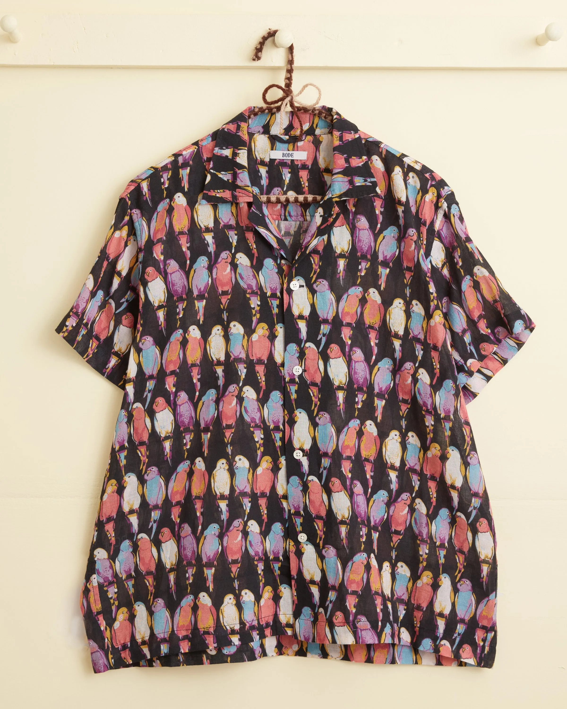 Parakeet Short Sleeve Shirt sold by BODE product image thumbnail 4