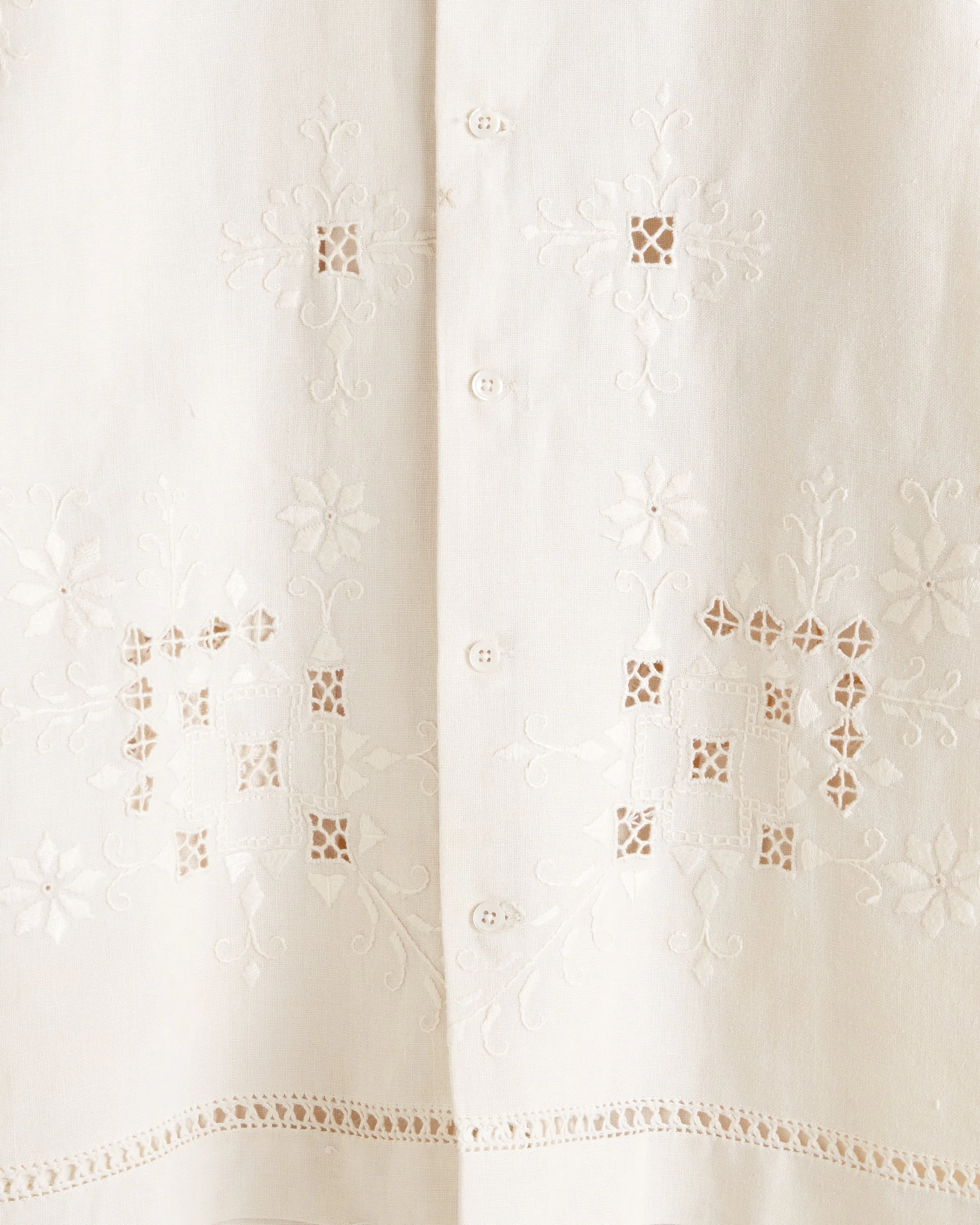 Snowy Window Long Sleeve Shirt - S/M sold by BODE product image thumbnail 2