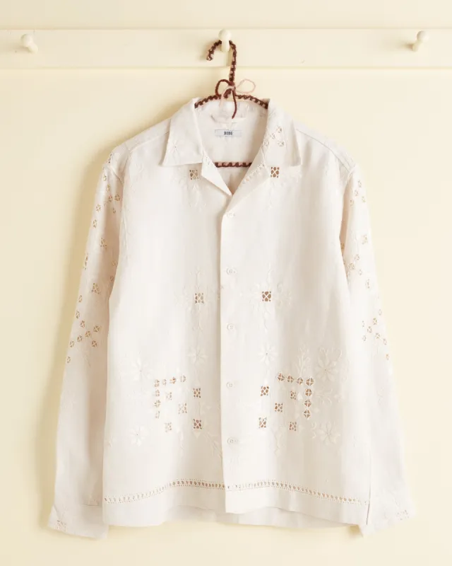 Snowy Window Long Sleeve Shirt - S/M sold by BODE