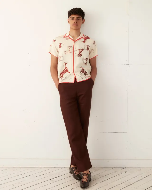 Equine Short Sleeve Shirt sold by BODE