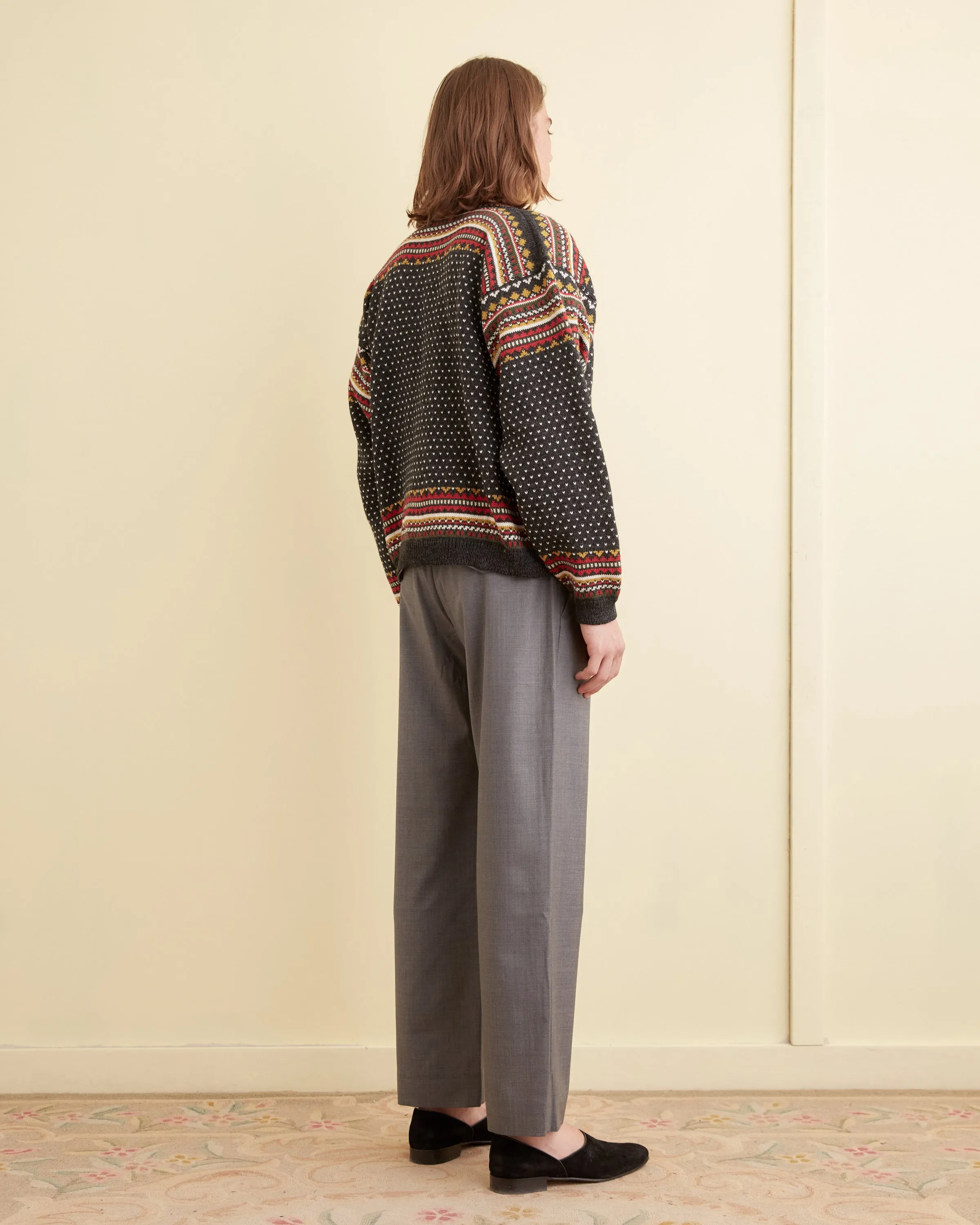 Tropical Wool Side-Buckle Trousers - Grey sold by BODE product image thumbnail 3