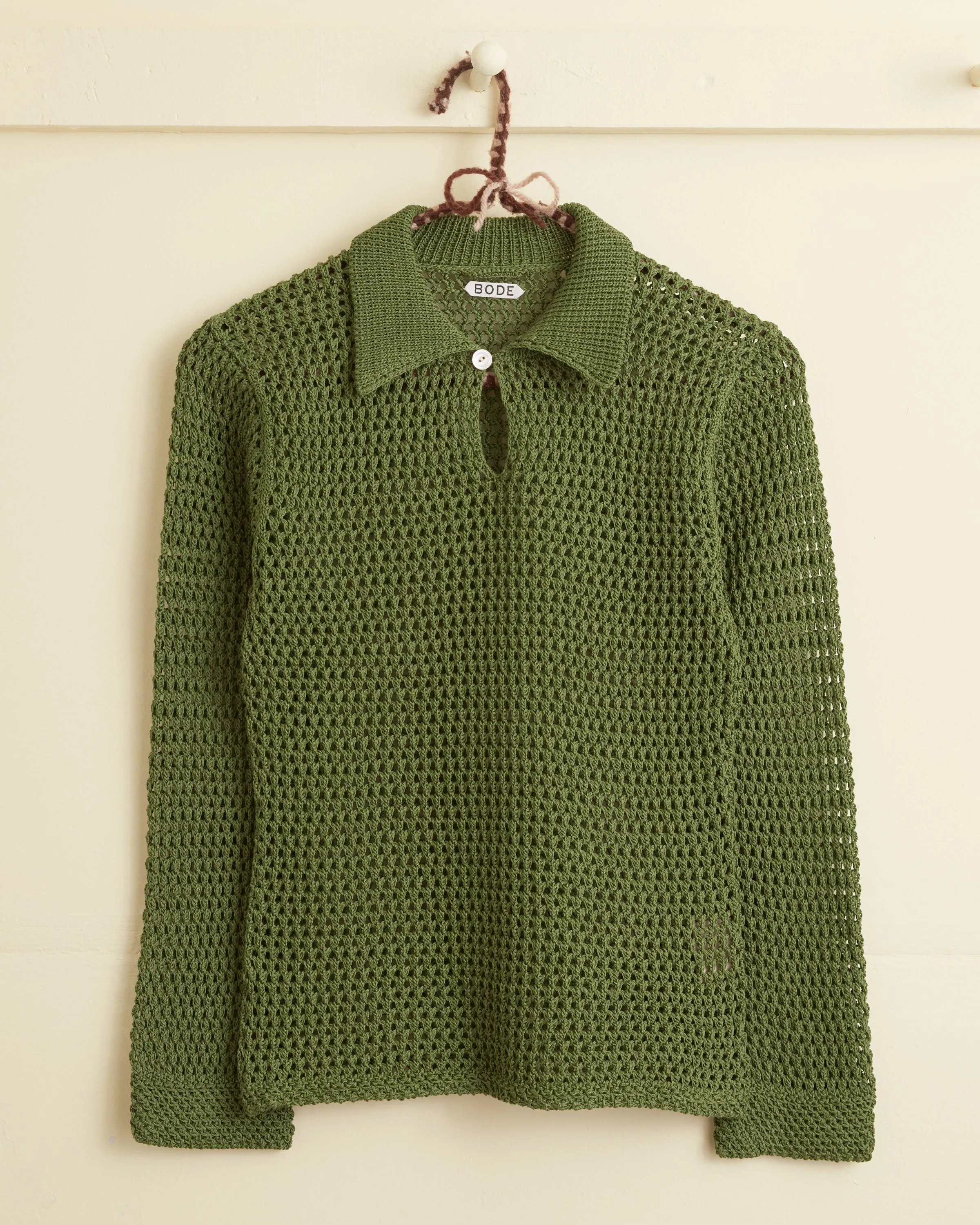 Willows Pullover - Green sold by BODE product image thumbnail 4