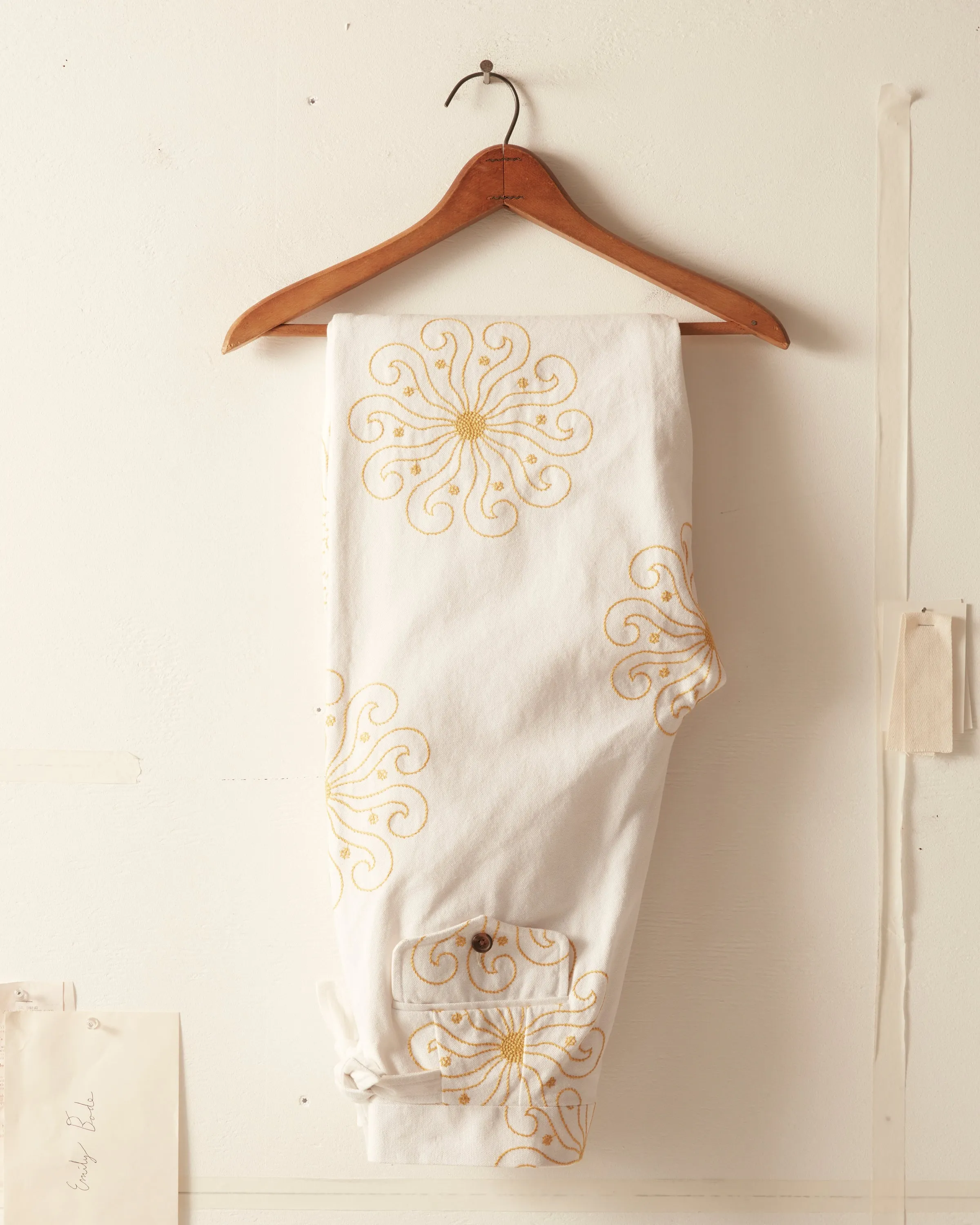 Soleil Fringe Trousers sold by BODE product image thumbnail 2