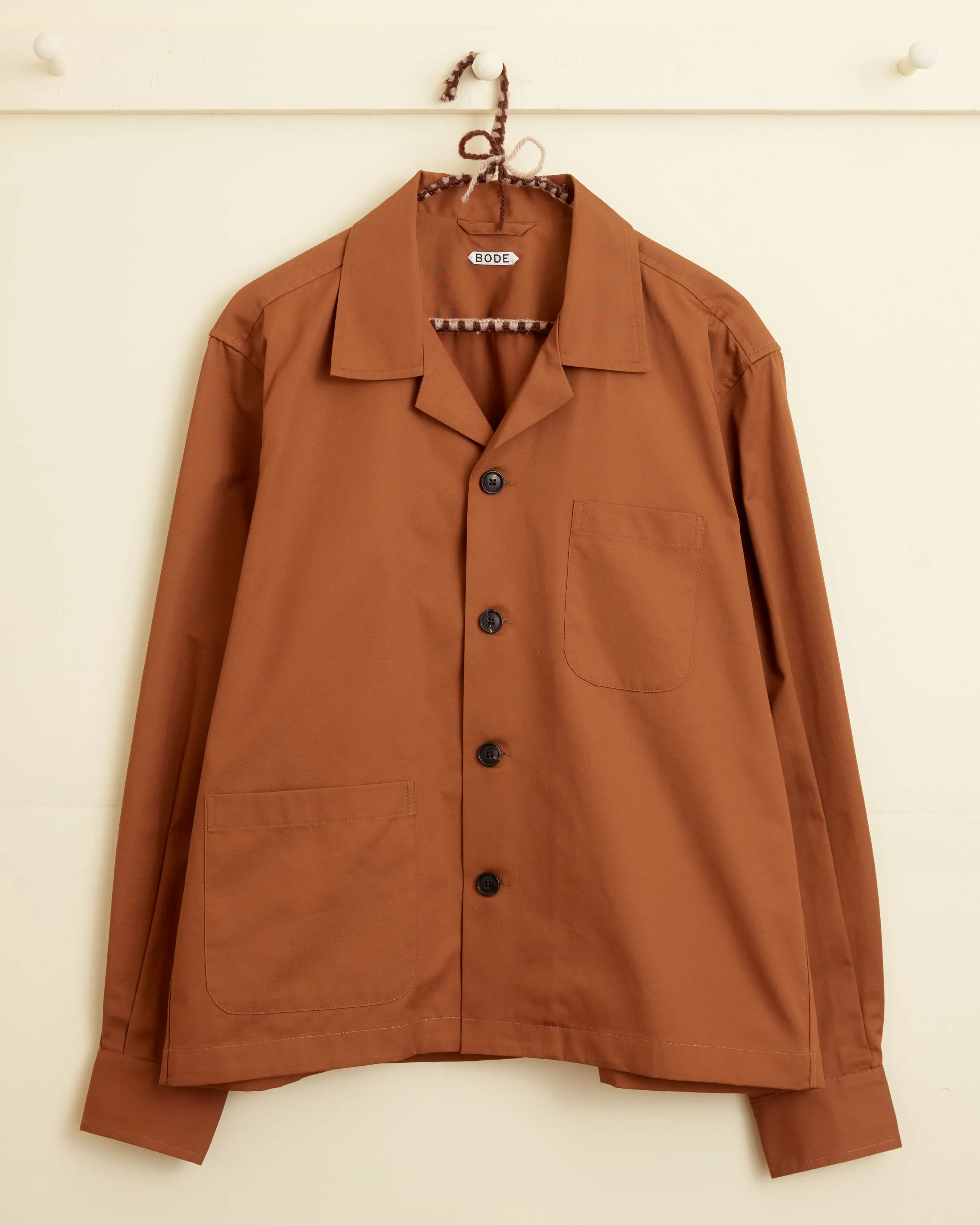 Brushed Bronze Long Sleeve Shirt sold by BODE