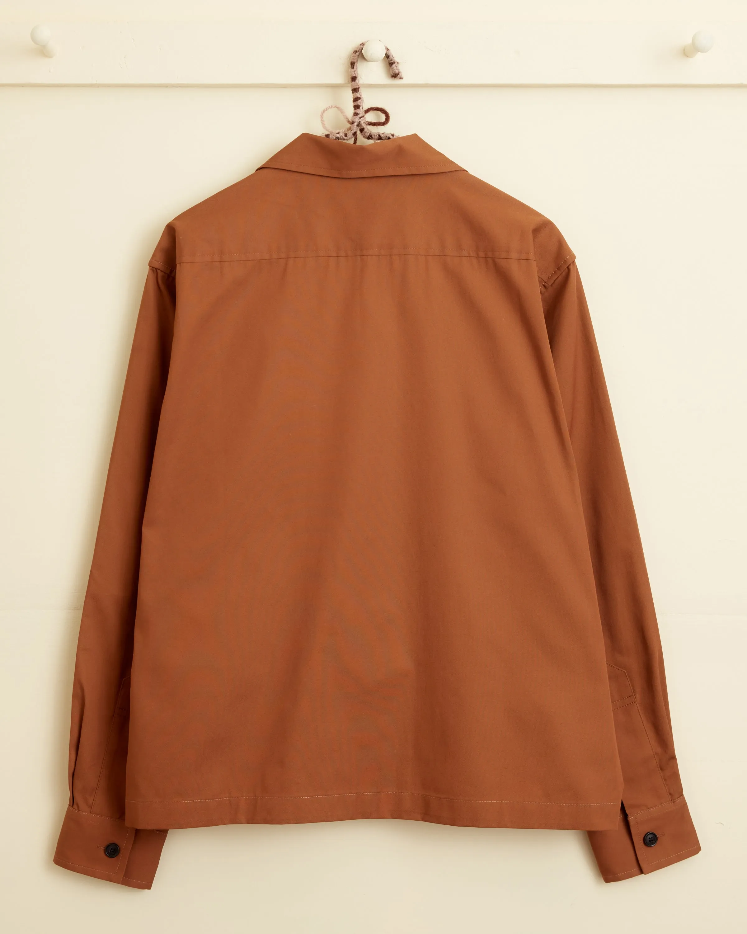 Brushed Bronze Long Sleeve Shirt sold by BODE product image thumbnail 3