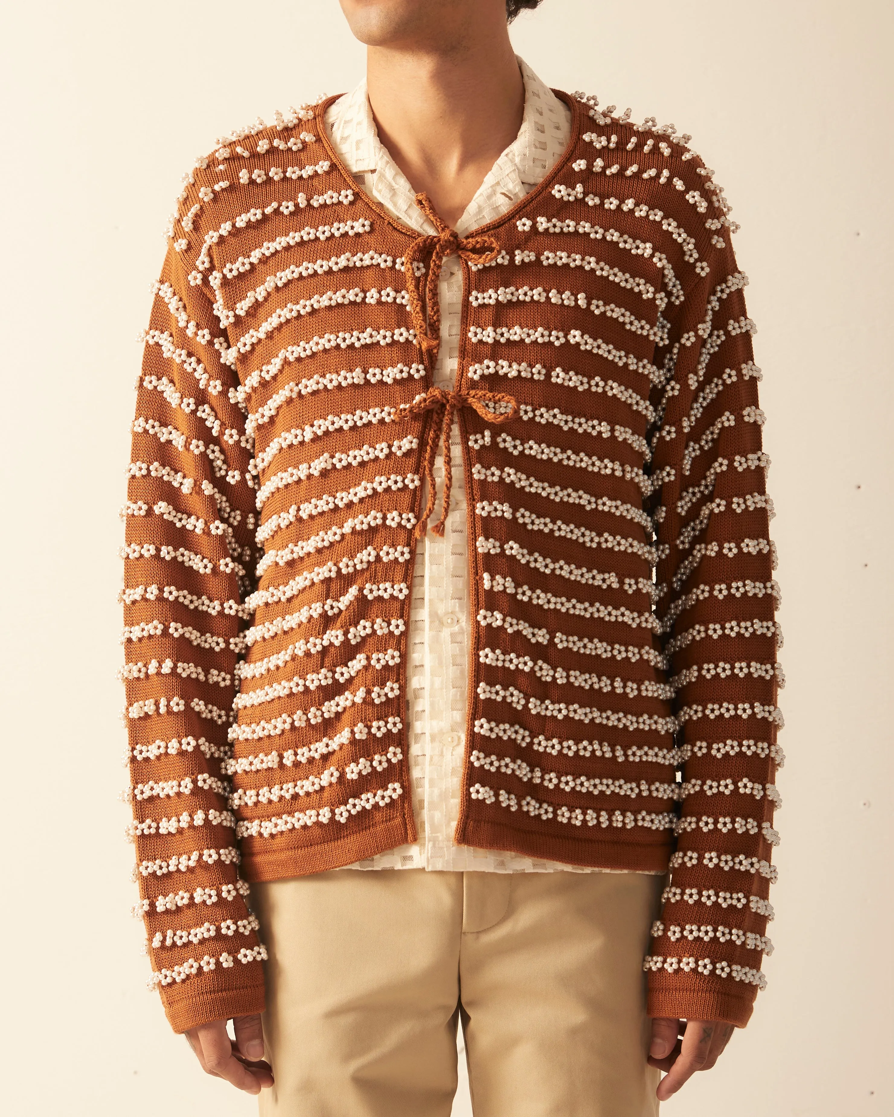 Beaded Cardigan sold by BODE product image thumbnail 2