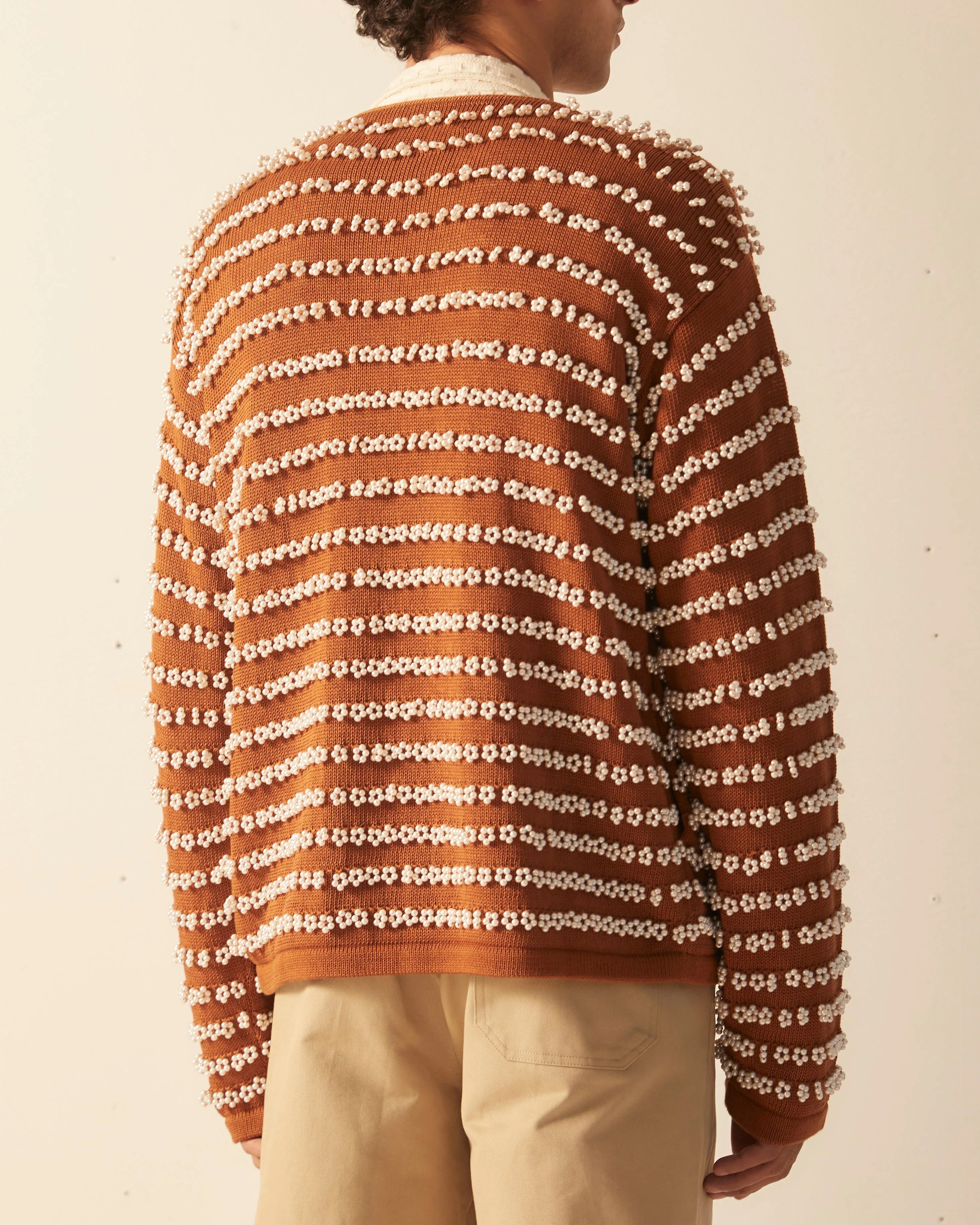 Beaded Cardigan sold by BODE product image thumbnail 4