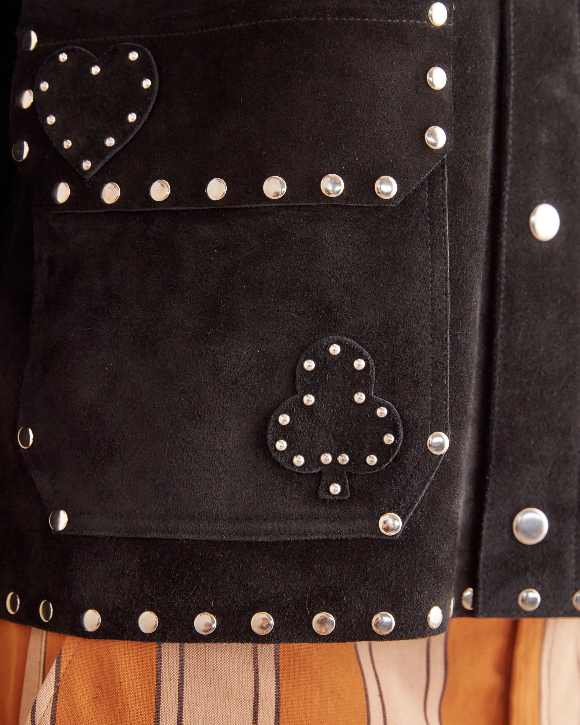 Deck of Cards Studded Jacket - Black sold by BODE product image thumbnail 2