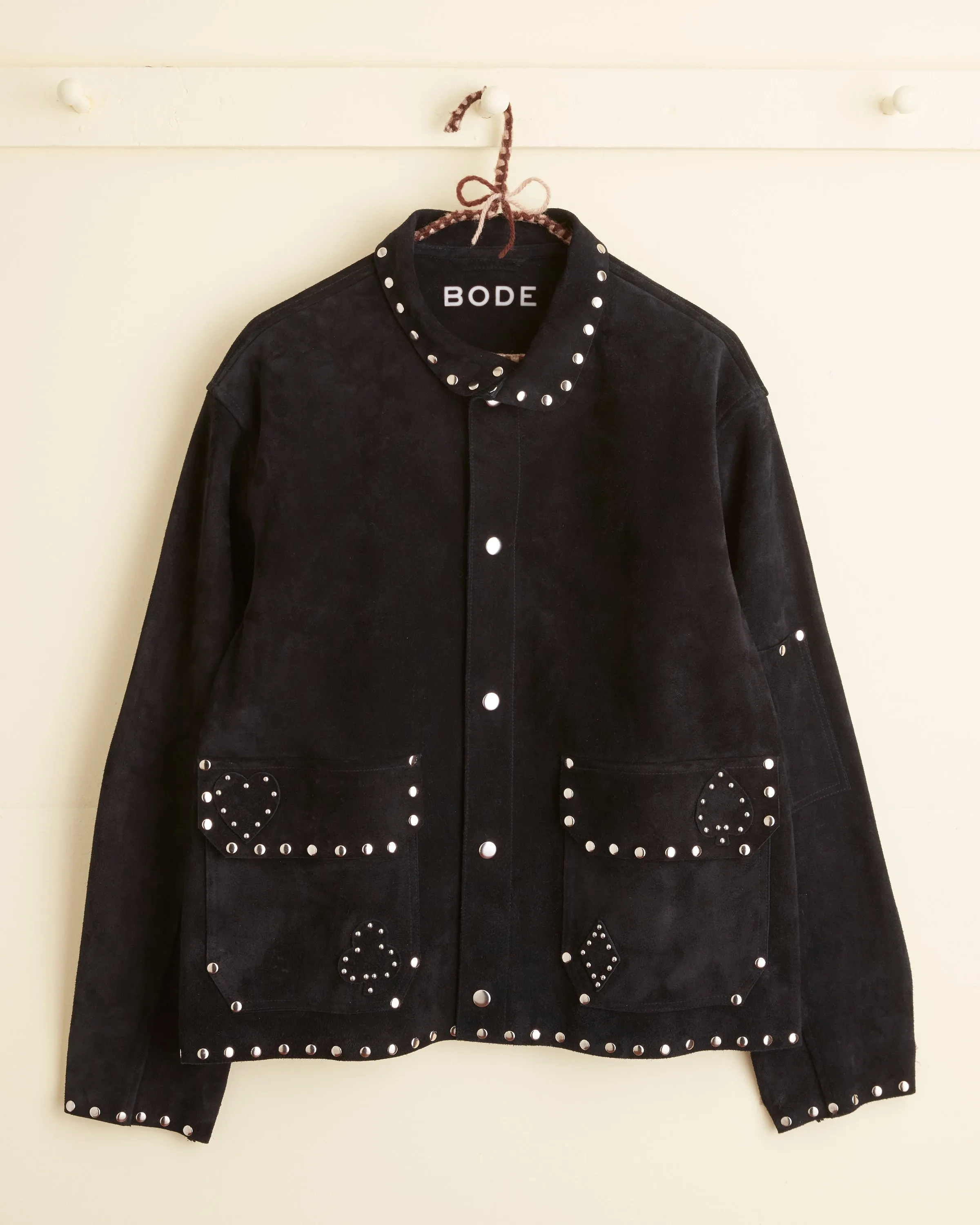 Deck of Cards Studded Jacket - Black sold by BODE product image thumbnail 4