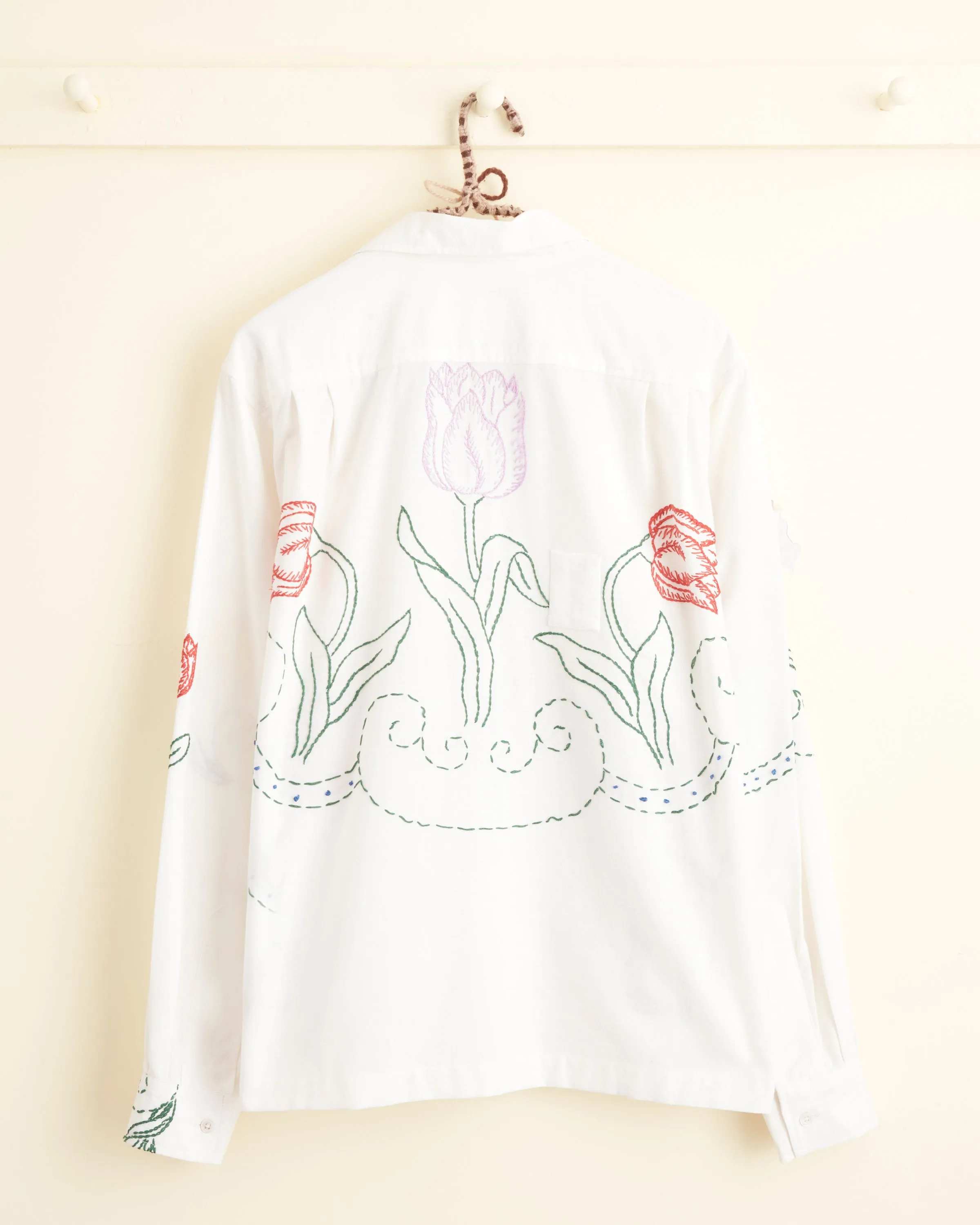 Tulip Track Long Sleeve Shirt - M sold by BODE product image thumbnail 4