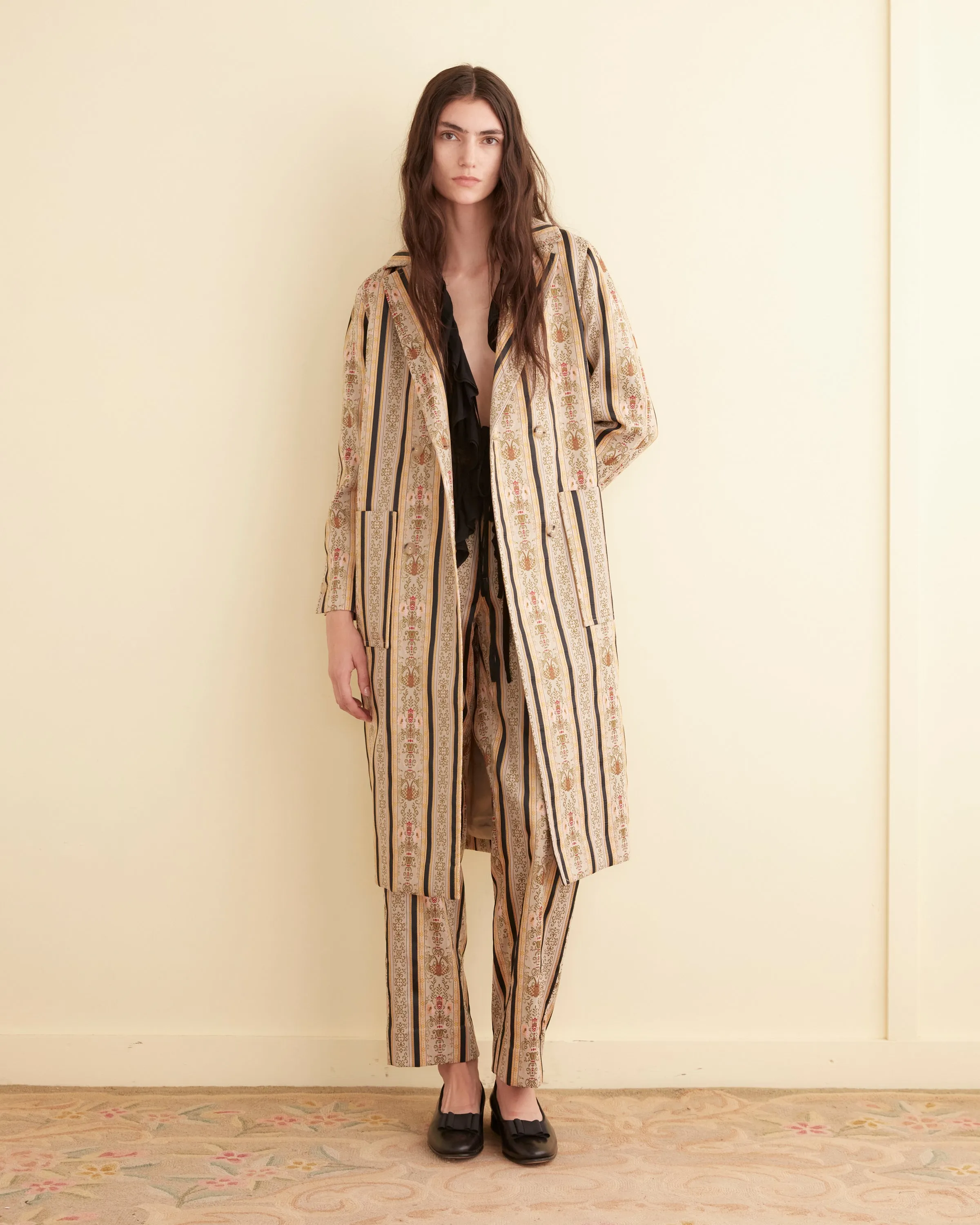 Floret Brocade Coat sold by BODE