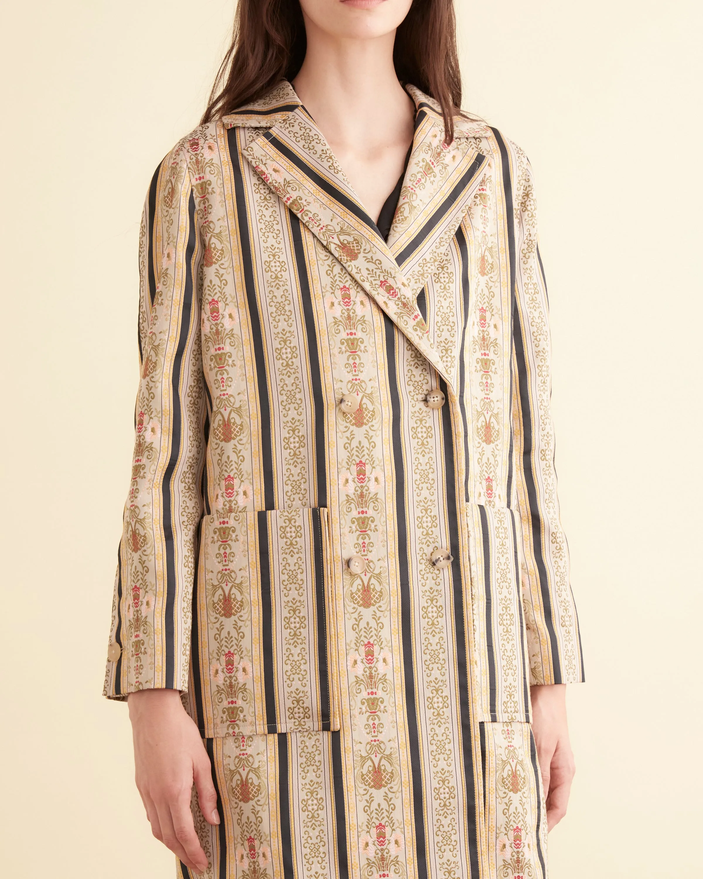Floret Brocade Coat sold by BODE product image thumbnail 2