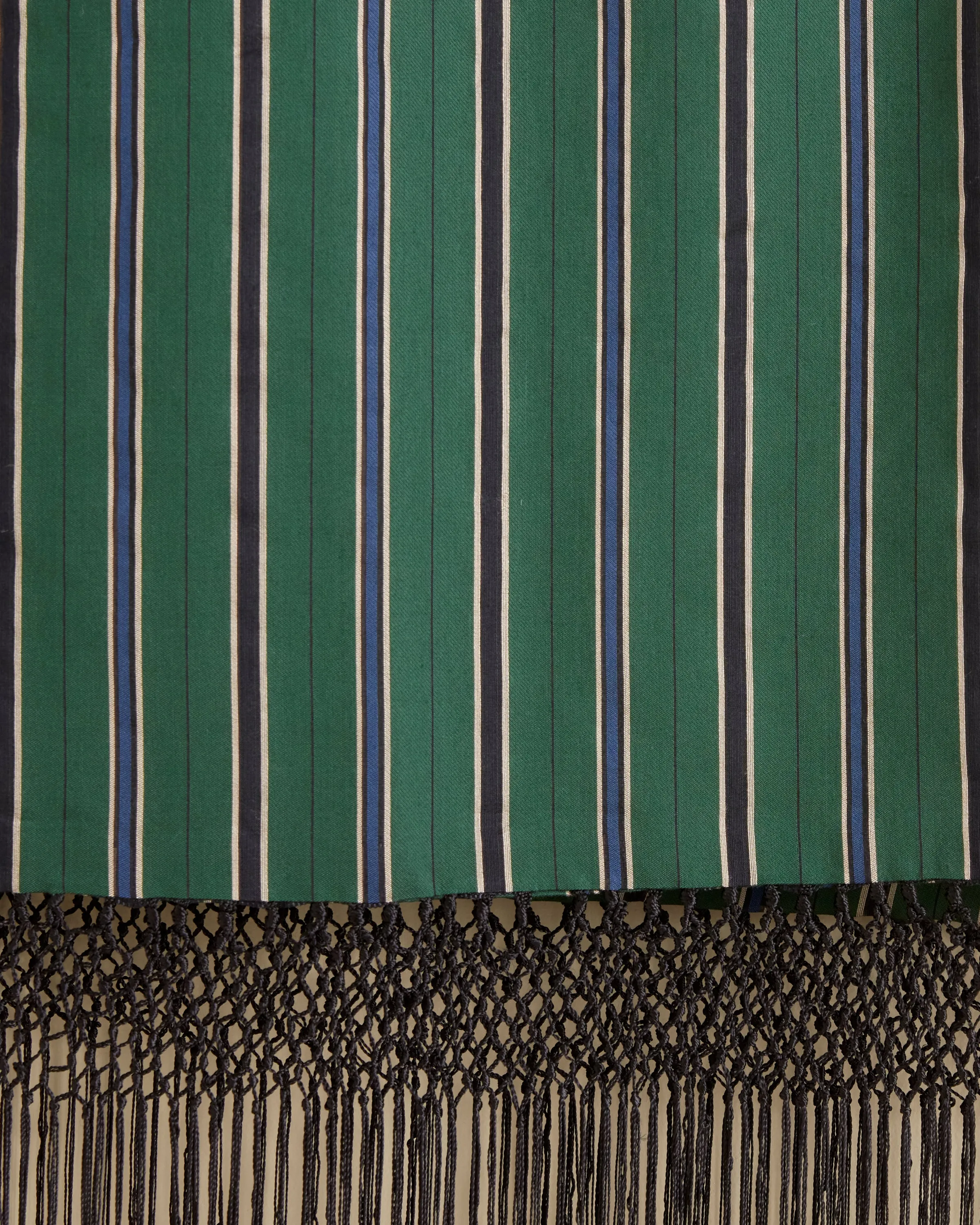 Alumni Stripe Dinner Scarf - Green sold by BODE product image thumbnail 2