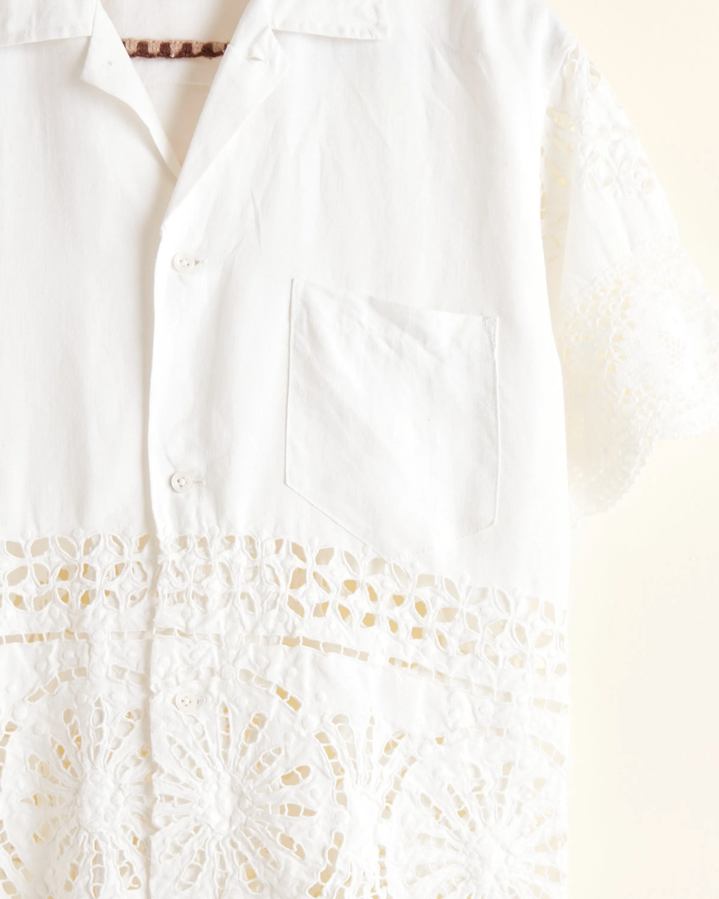 Snowy Allium Short Sleeve Shirt - S/M sold by BODE product image thumbnail 2