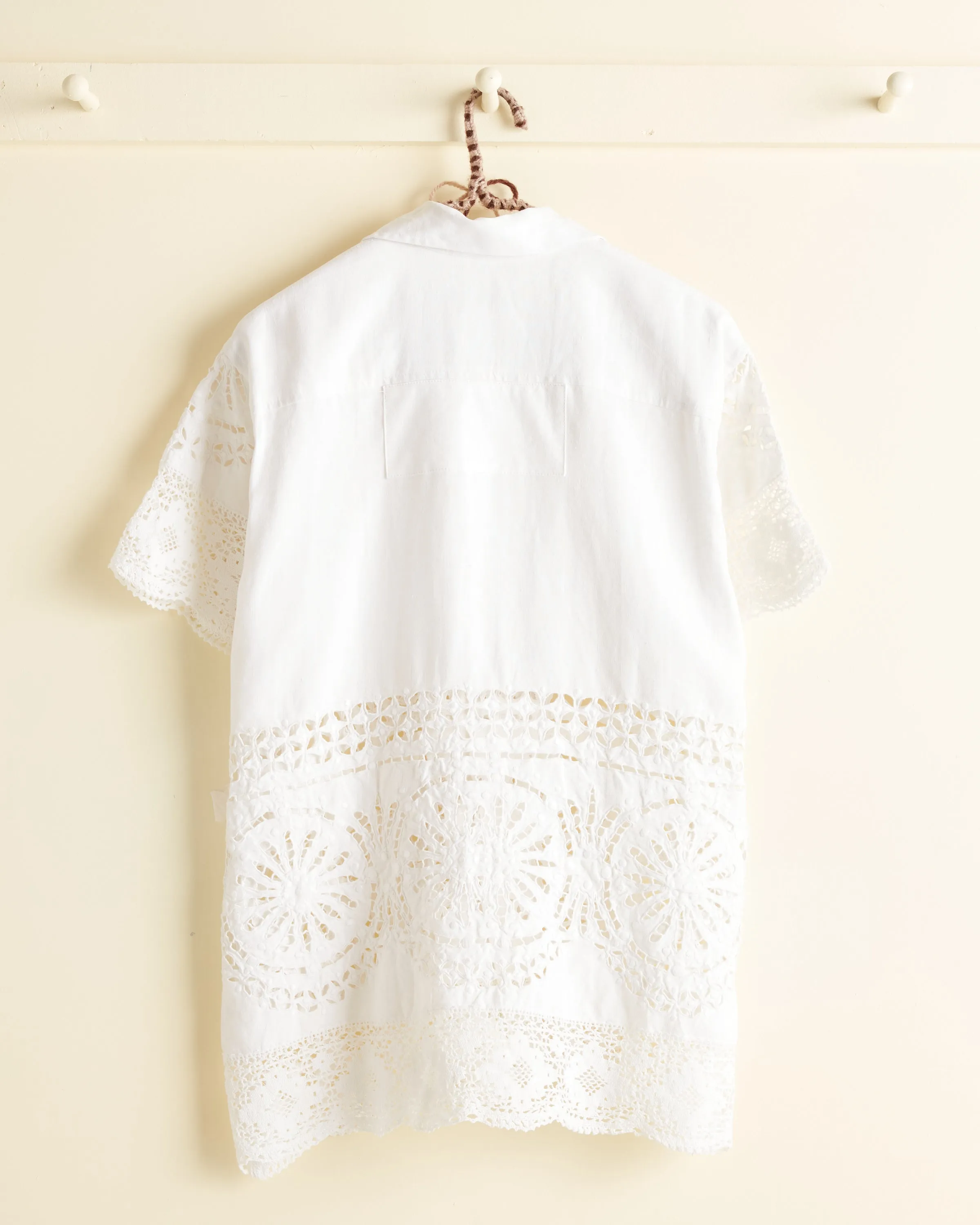 Snowy Allium Short Sleeve Shirt - S/M sold by BODE product image thumbnail 3