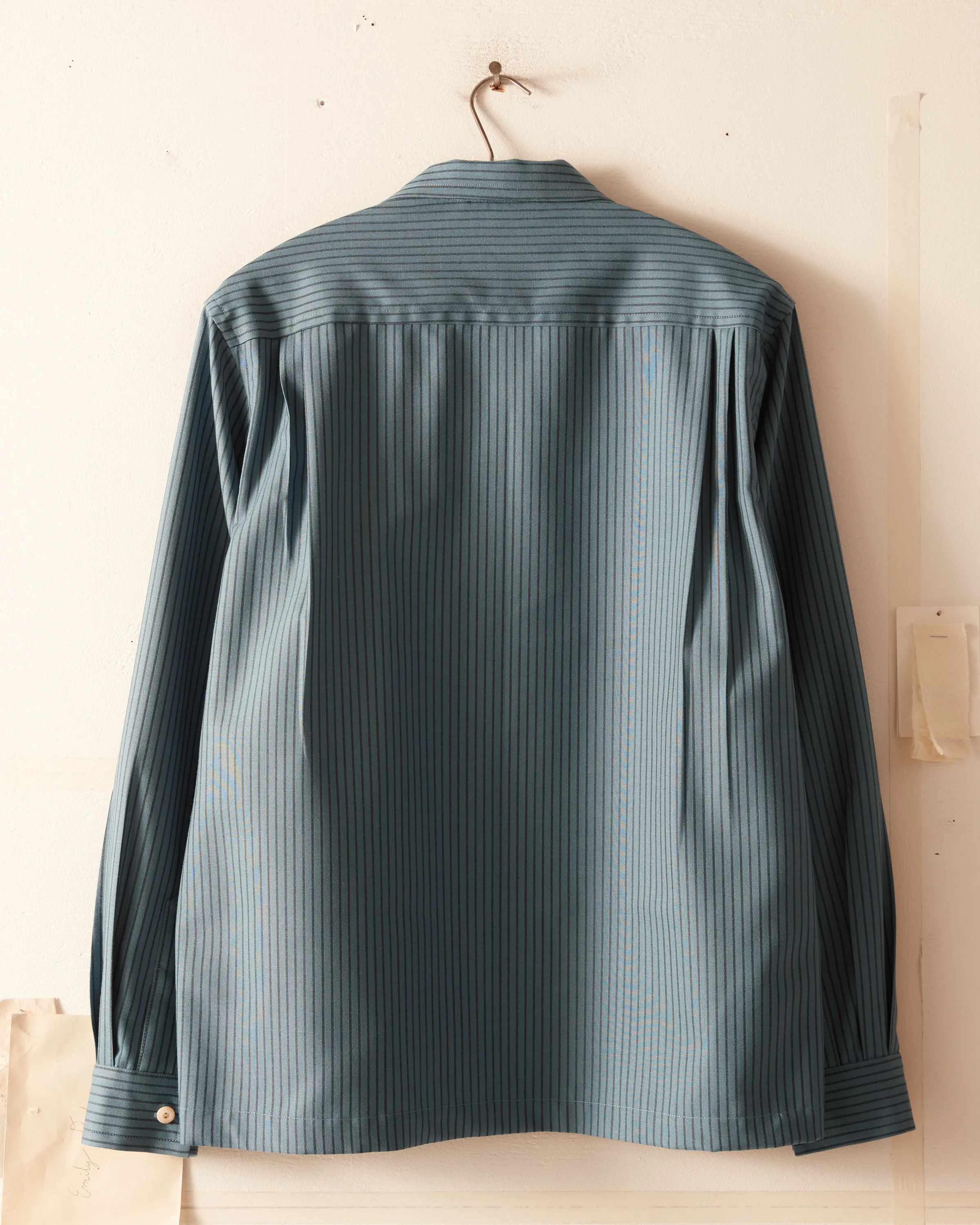 Evening Stripe Long Sleeve Shirt - M/L sold by BODE product image thumbnail 3