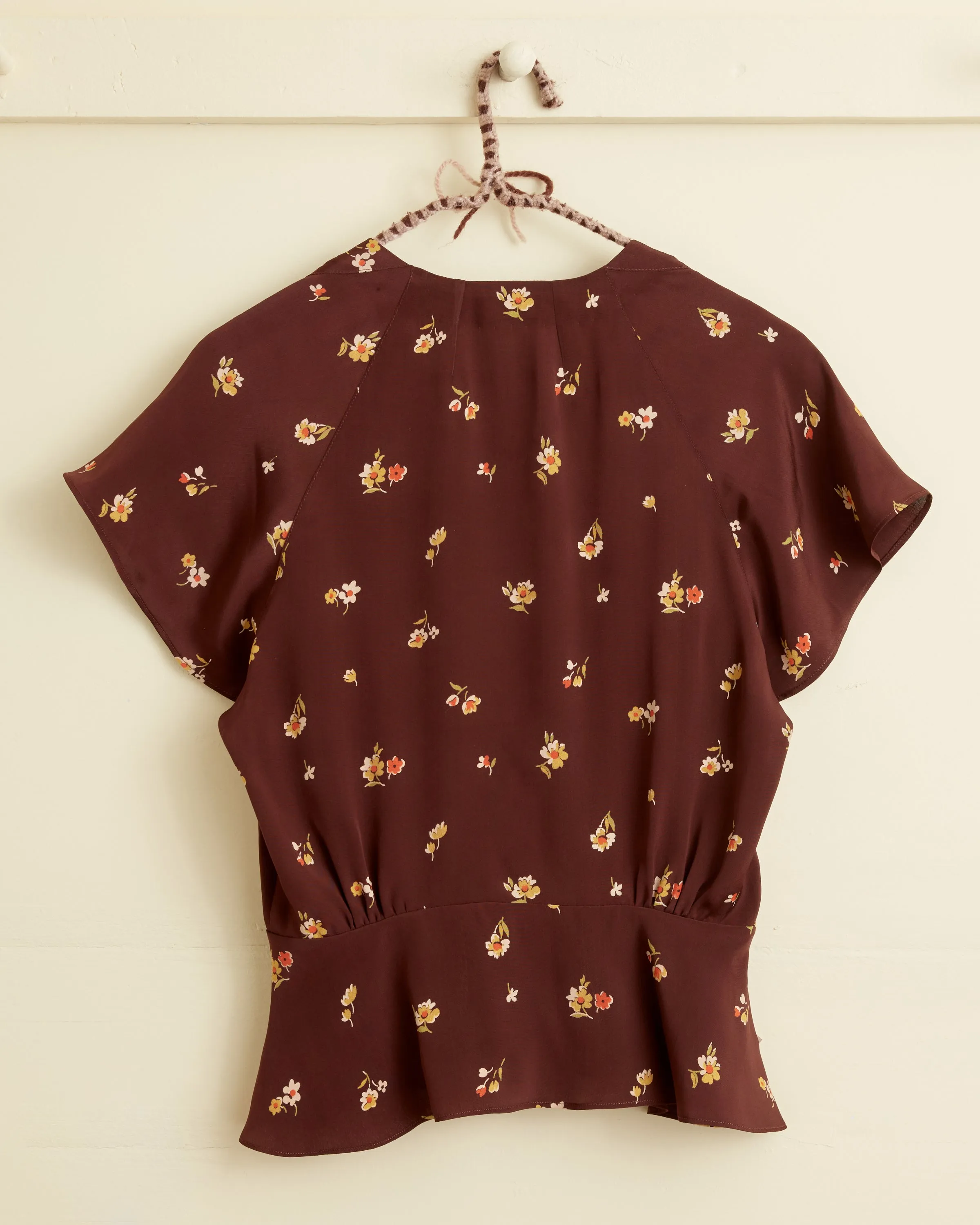 Toffee Floral Top - M sold by BODE product image thumbnail 3