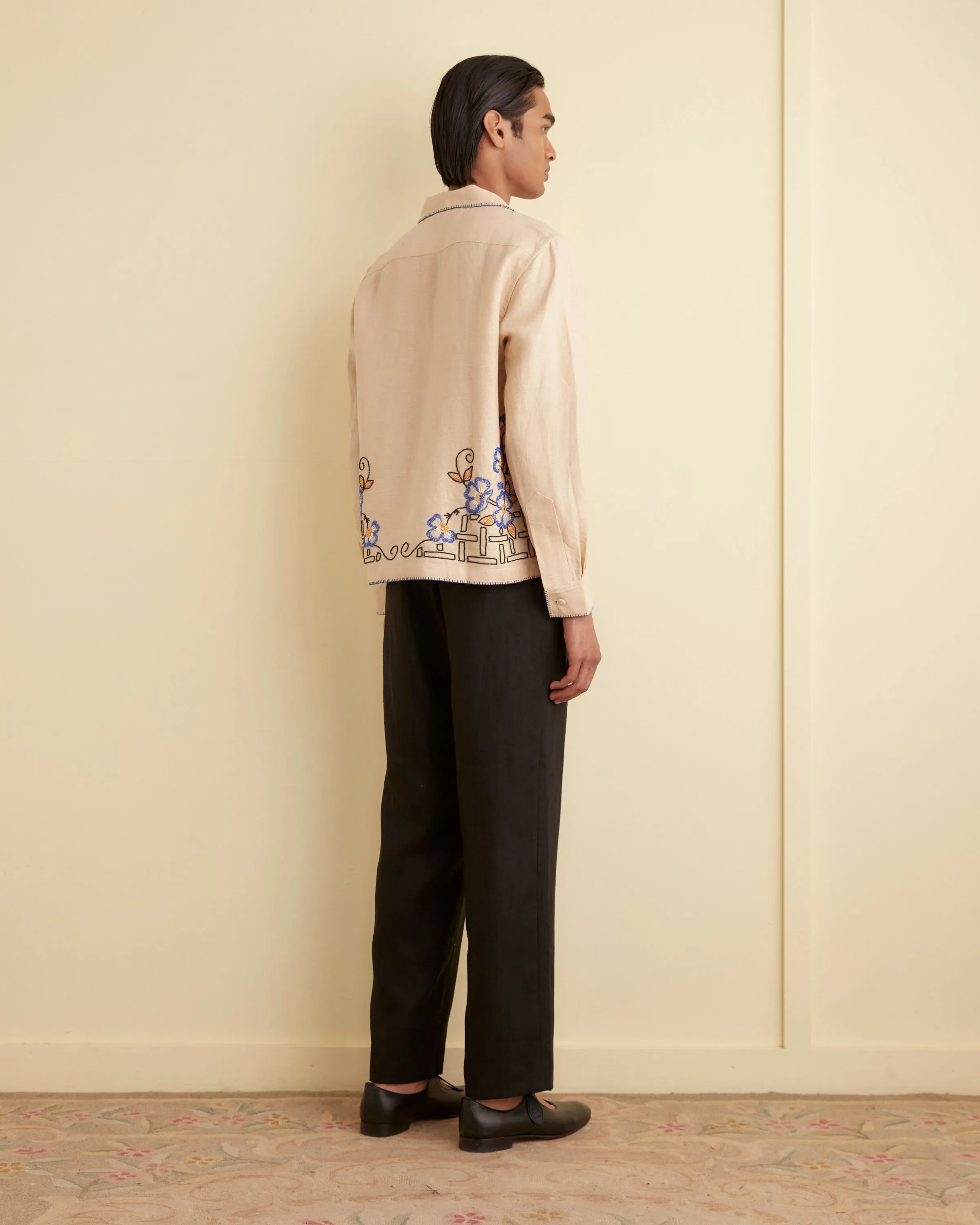 Himalayan Poppy Long Sleeve Shirt sold by BODE product image thumbnail 3