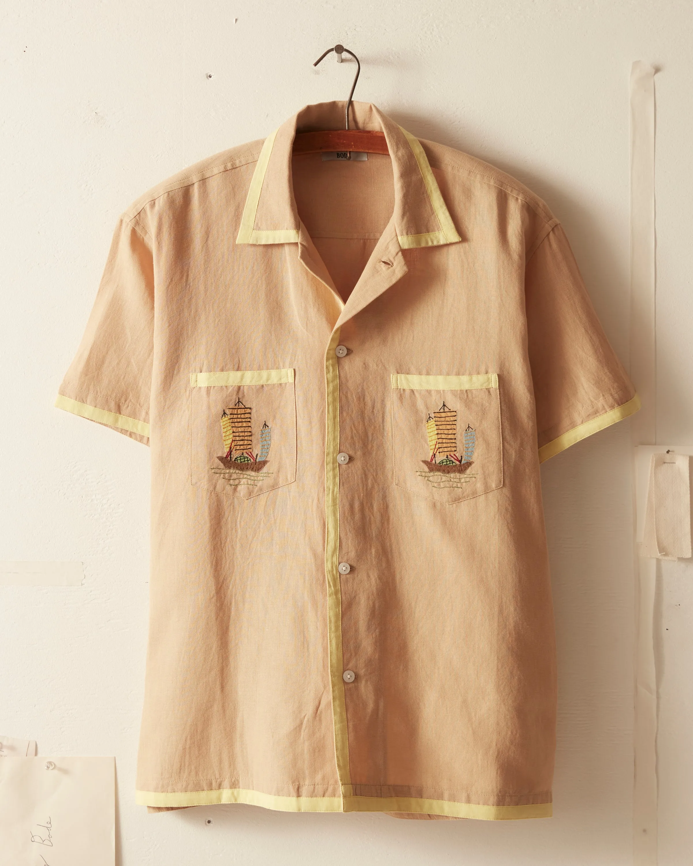 Ship Appliqué Short Sleeve Shirt sold by BODE product image thumbnail 2