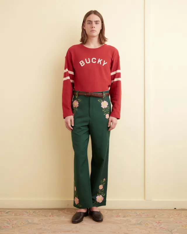 Prairie Rose Trousers sold by BODE