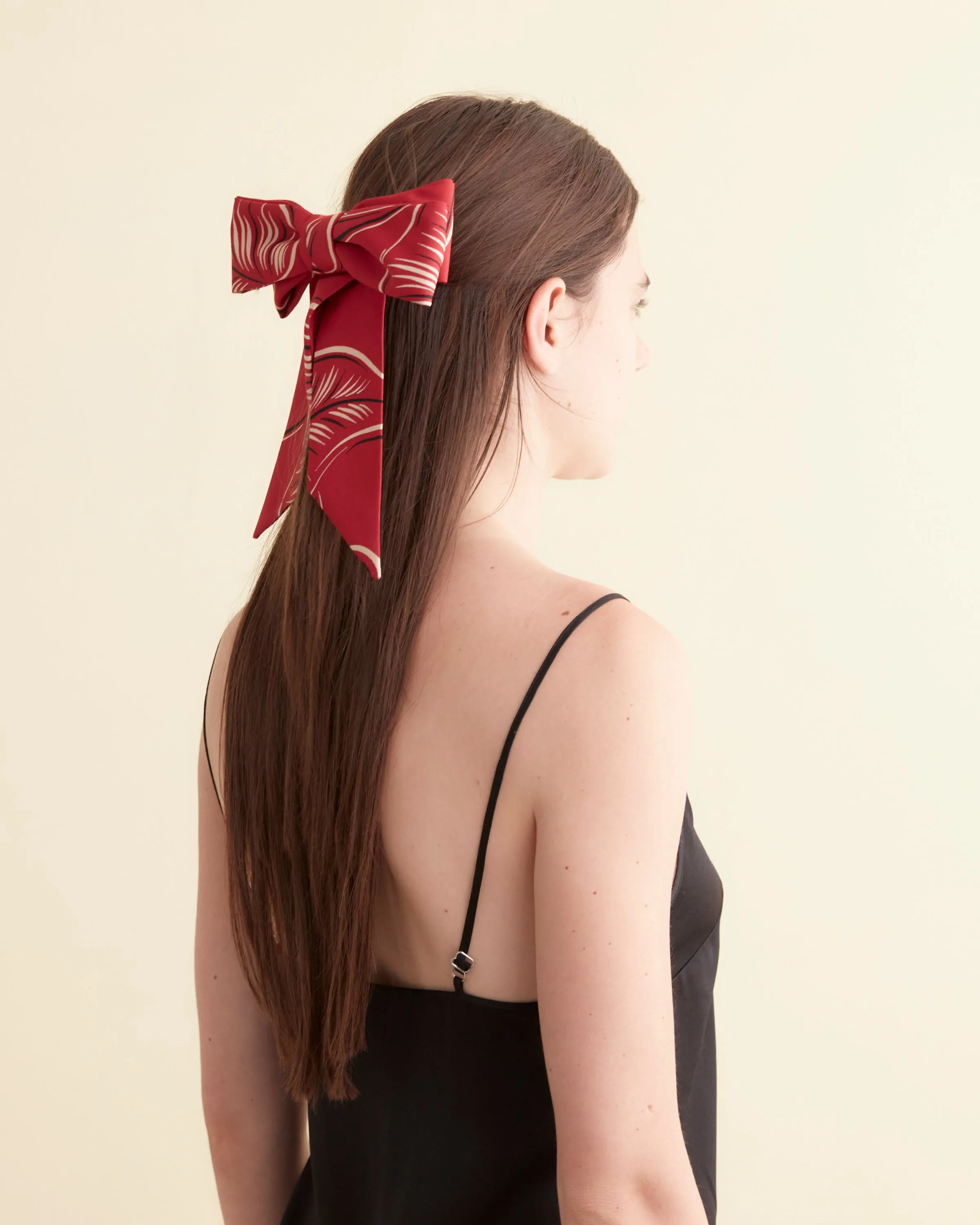 Creeping Begonia Bow Barrette sold by BODE product image thumbnail 3