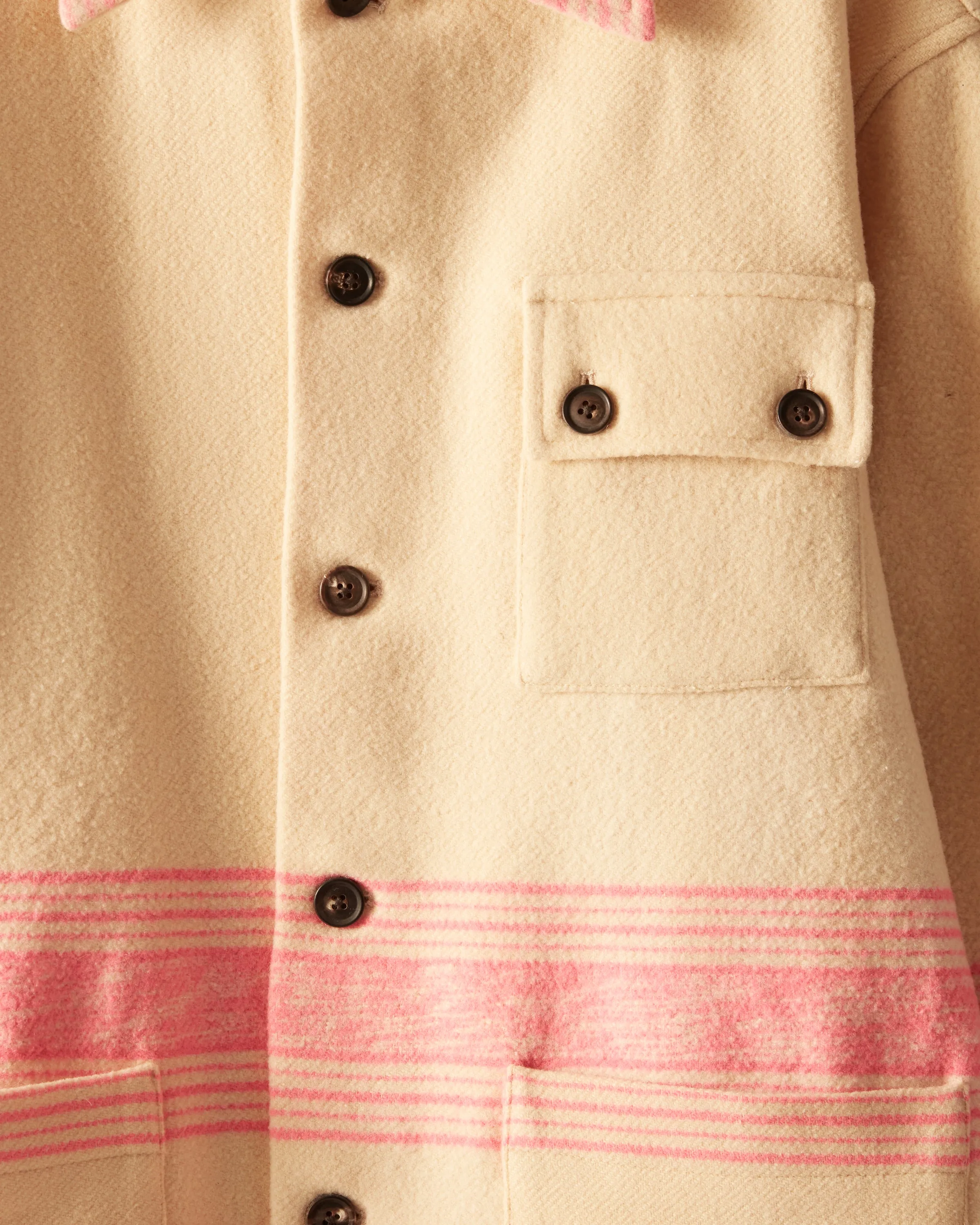 Fuchsia Cream Jacket - M/L sold by BODE product image thumbnail 2