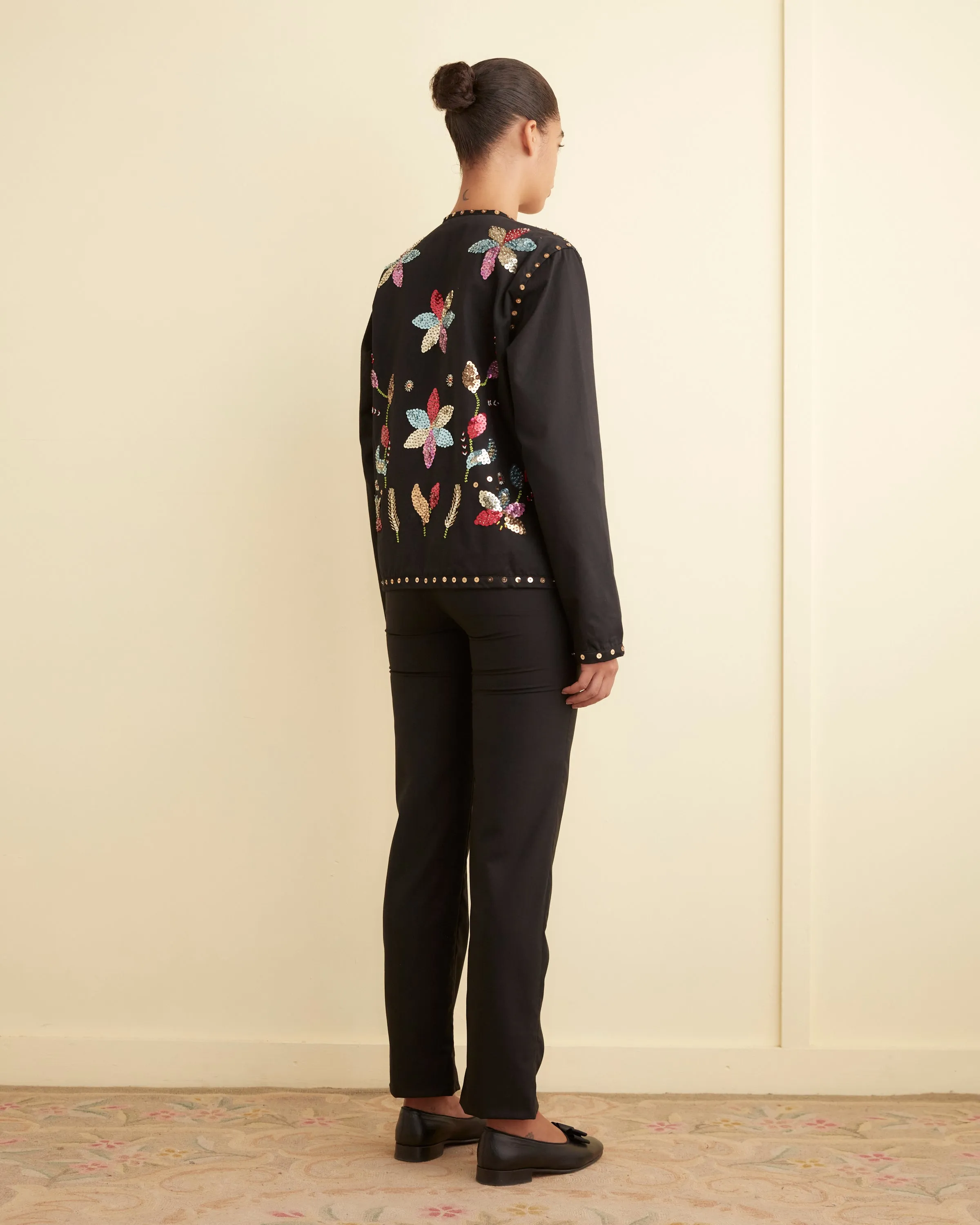 Sequined Pinwheel Jacket sold by BODE product image thumbnail 3