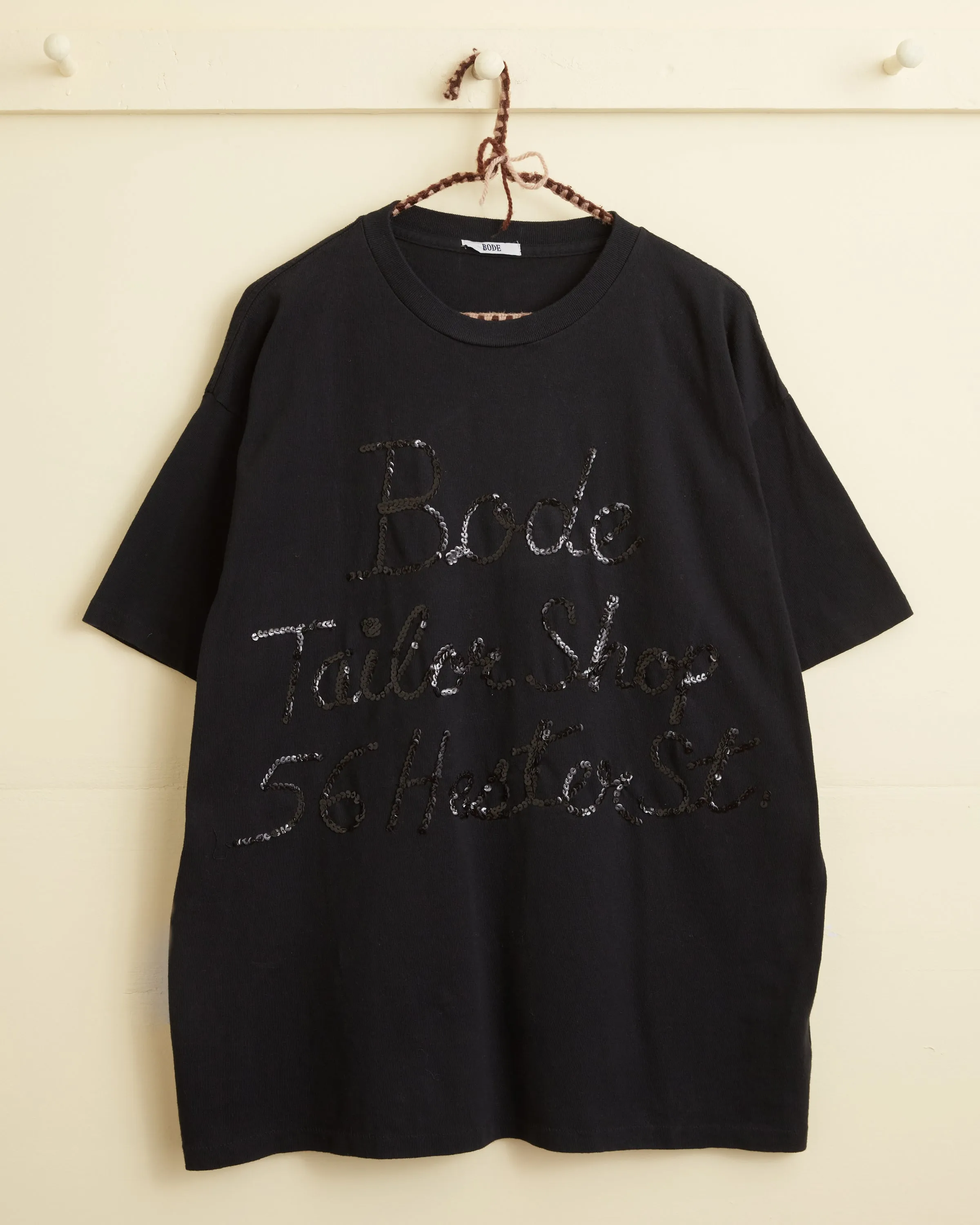 Tailor Shop Tee - Black sold by BODE