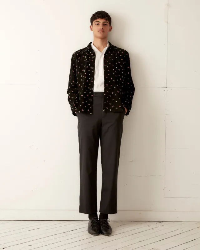 Suede Garden Overshirt made by BODE