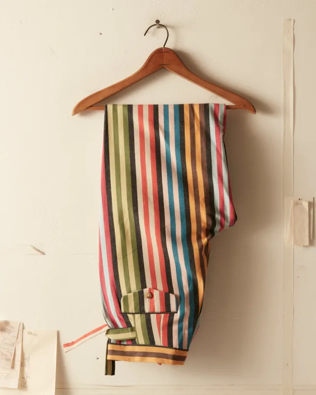 Technicolor Stripe Trousers - 32 sold by BODE