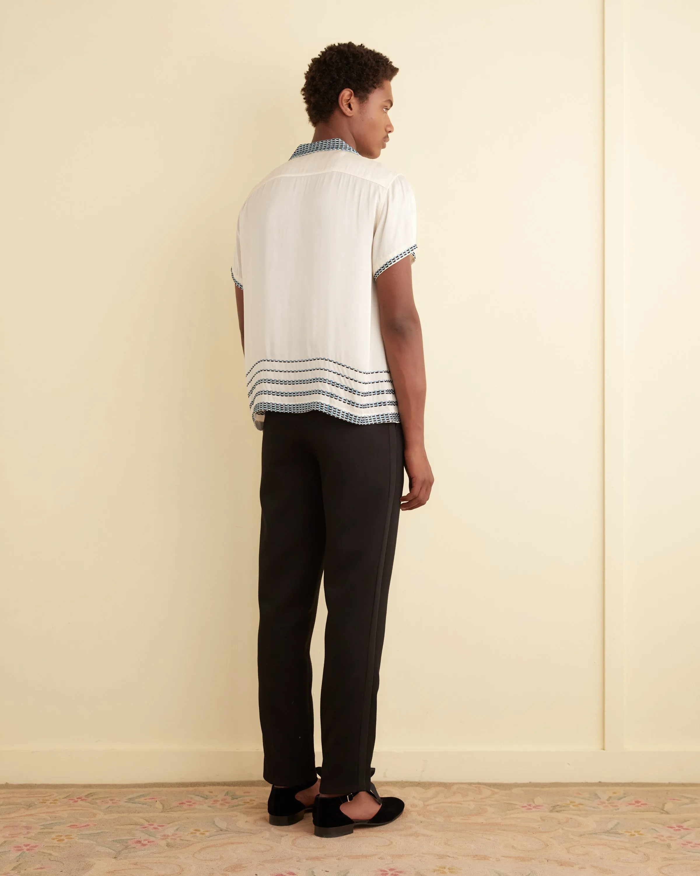 Sellier Short Sleeve Shirt sold by BODE product image thumbnail 3