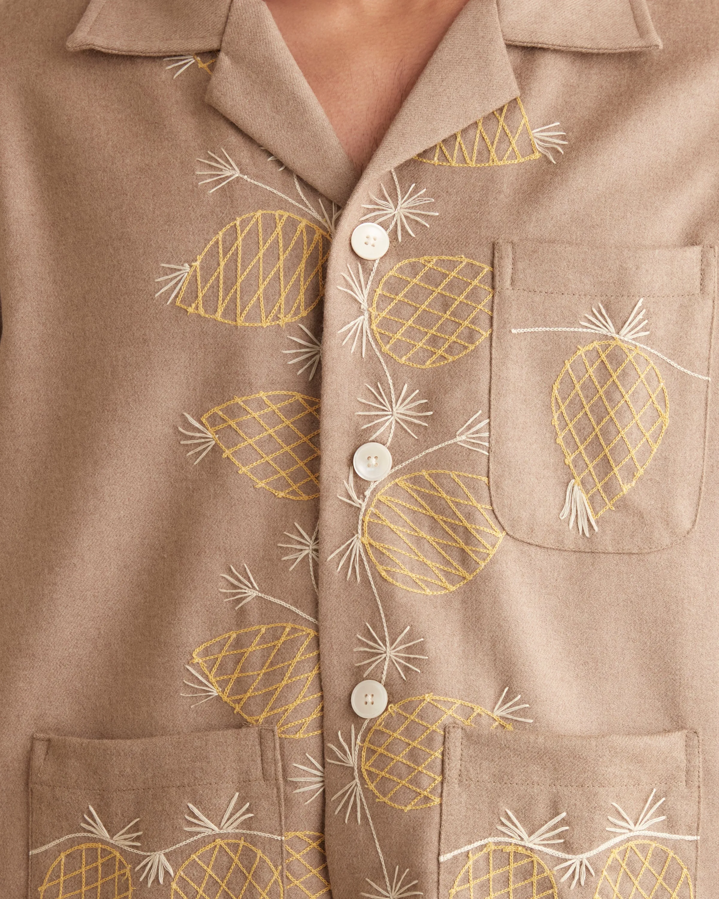 Sweet Pine Long Sleeve Shirt sold by BODE product image thumbnail 2