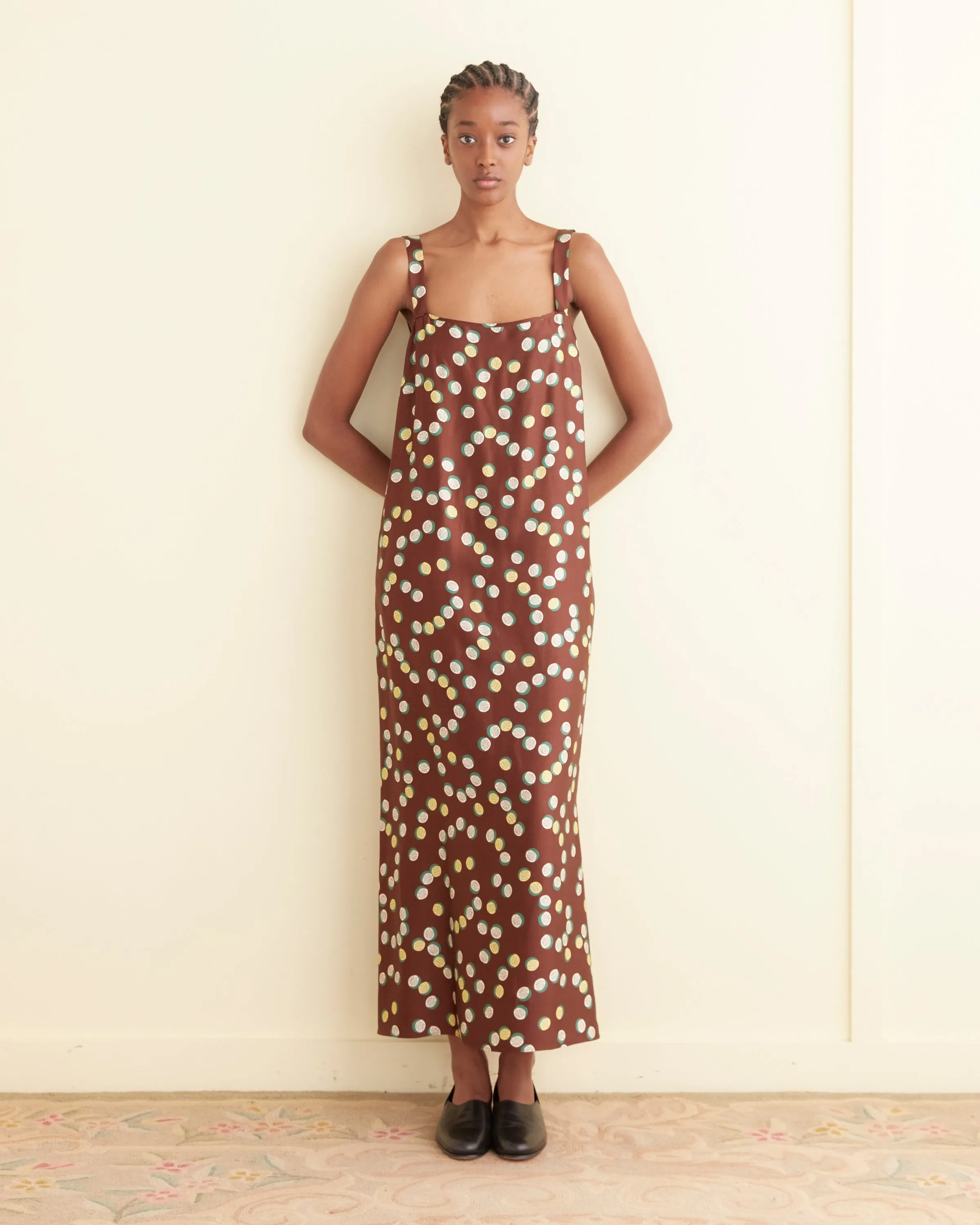 Bubble Dot Dress sold by BODE