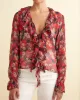 Jamberry Flounce Blouse sold by BODE