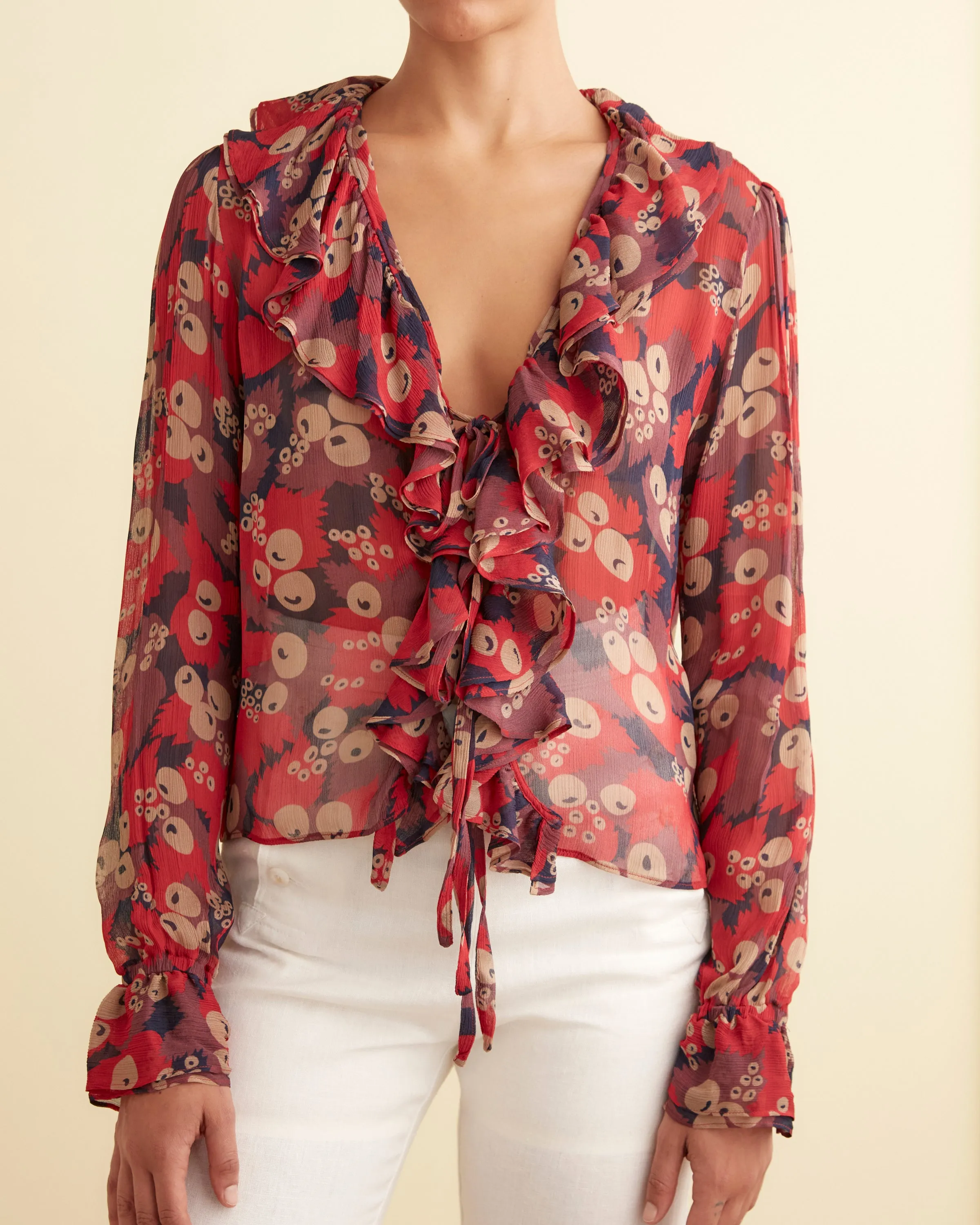 Jamberry Flounce Blouse sold by BODE product image thumbnail 2