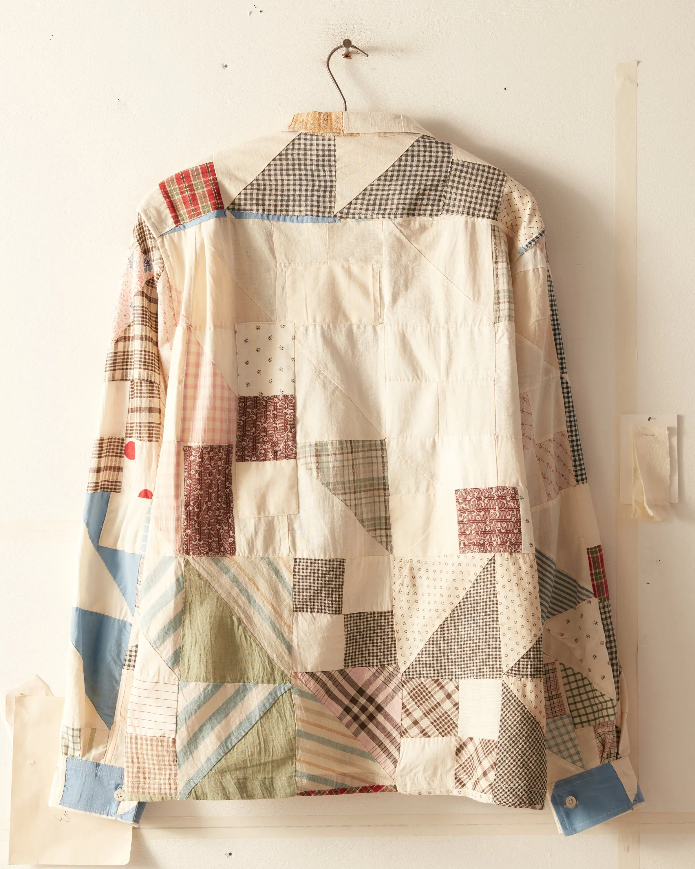 Shell Patchwork Long Sleeve Shirt - M/L sold by BODE product image thumbnail 5