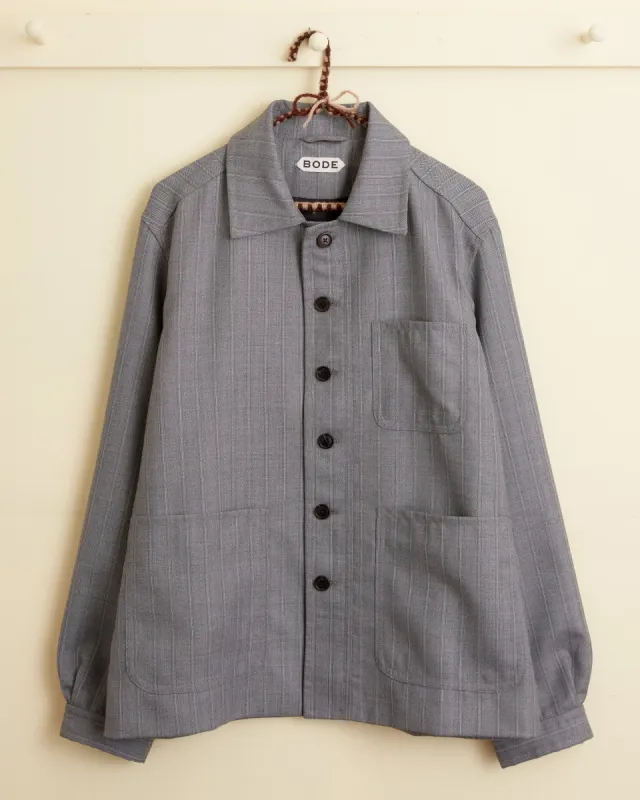 Pelagic Stripe Jacket - S sold by BODE