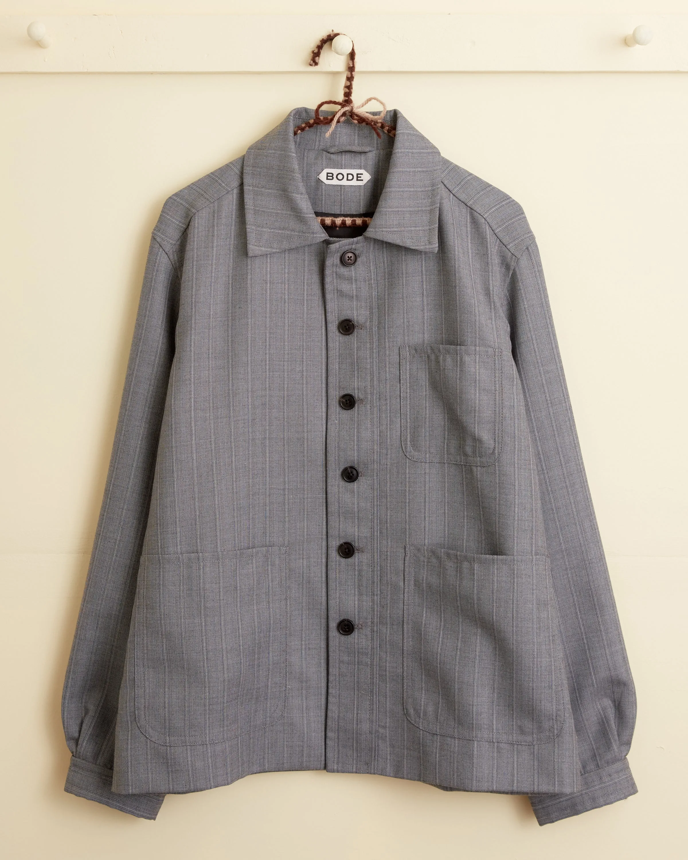 Pelagic Stripe Jacket - S sold by BODE