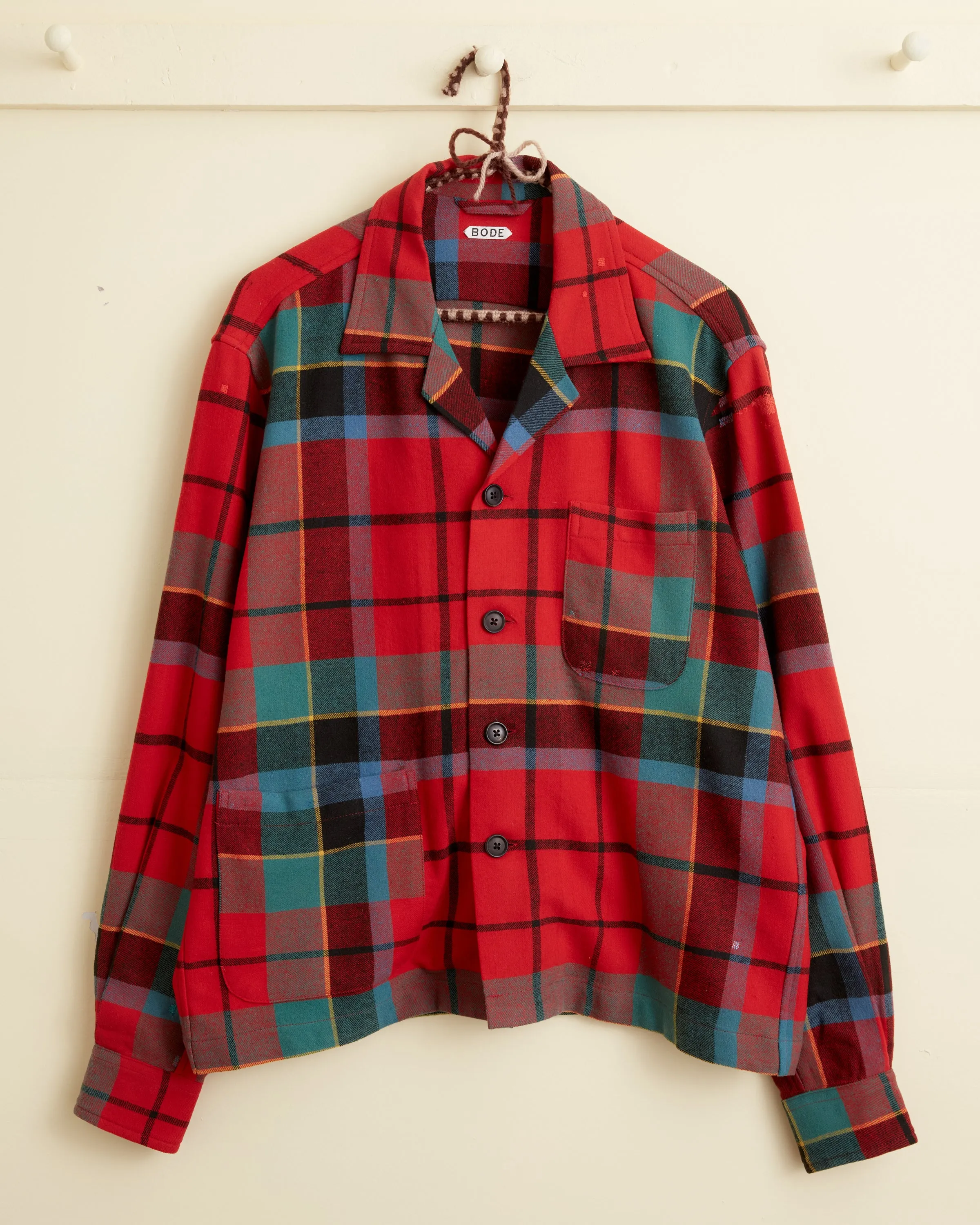 Royal Tartan Long Sleeve Shirt - S sold by BODE