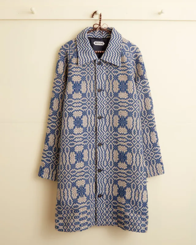 Pebble Wave Coverlet Coat - M sold by BODE