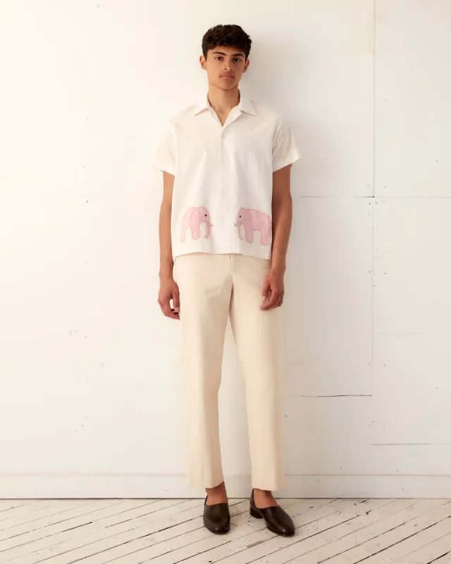 Tiny Zoo Short Sleeve Shirt sold by BODE