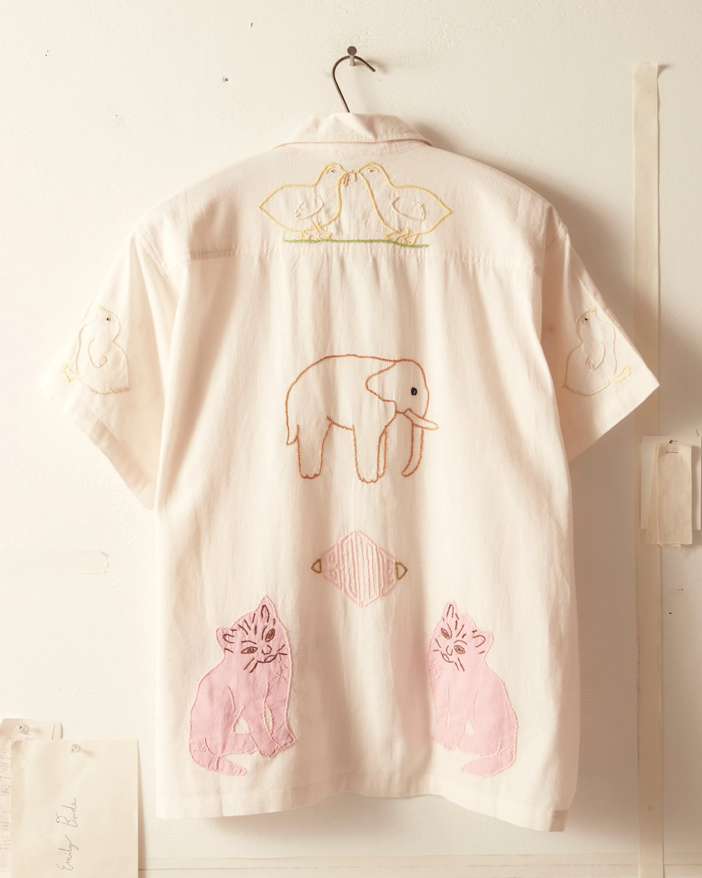 Tiny Zoo Short Sleeve Shirt sold by BODE product image thumbnail 5