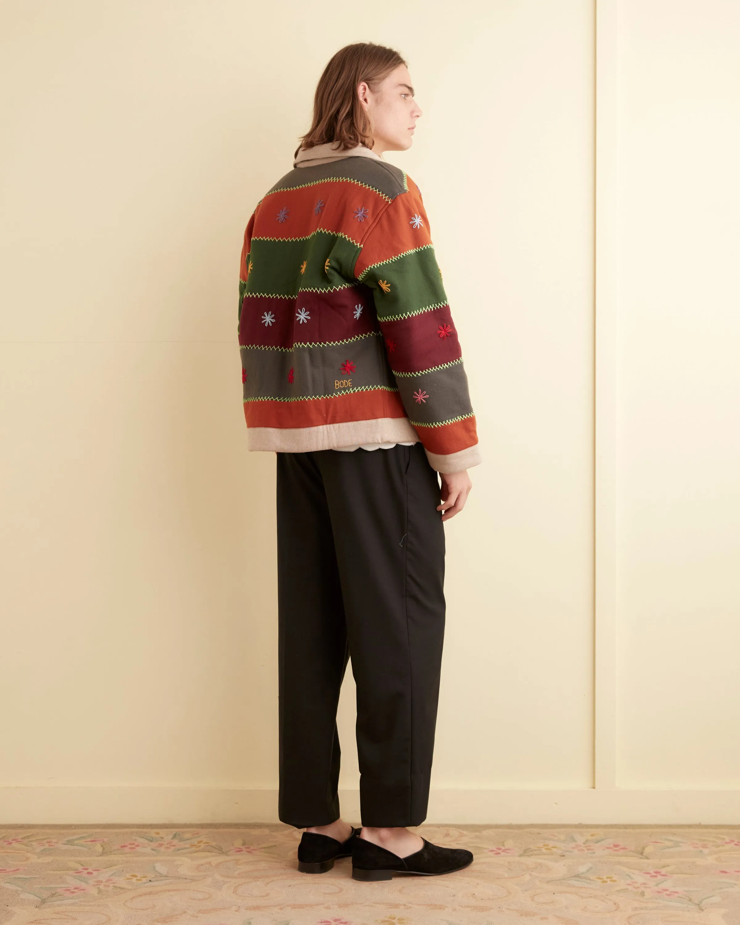 Embroidered Autumn Quilt Jacket sold by BODE product image thumbnail 3