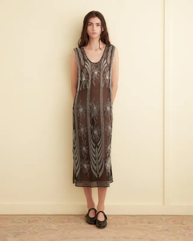 Deco Crawler Scoop Dress sold by BODE