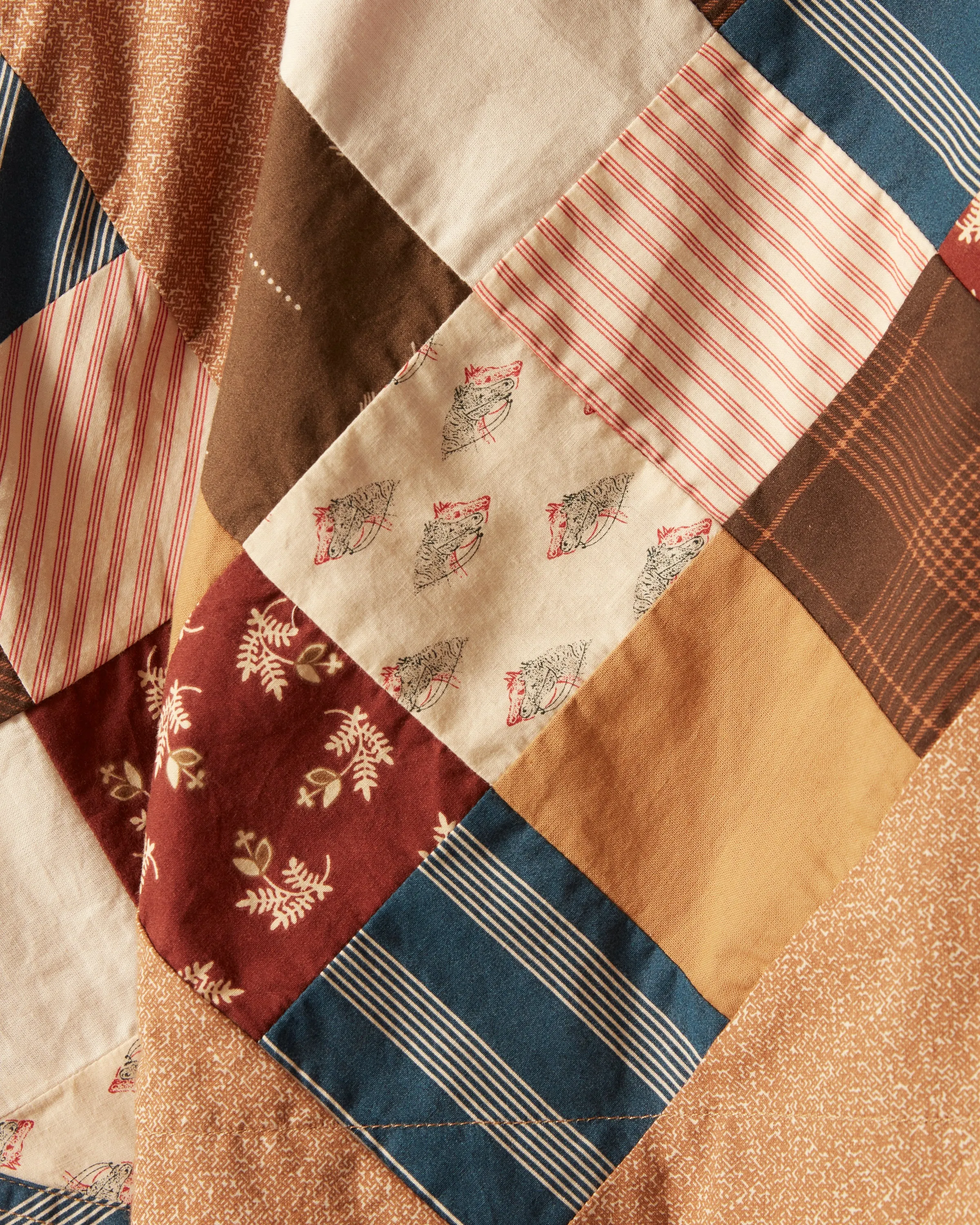 Pony Calico Quilt Shirt sold by BODE product image thumbnail 3